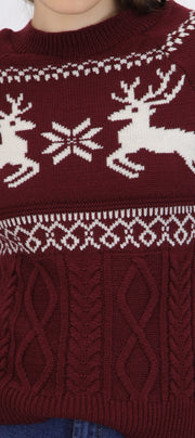 Sueter navideño renos