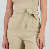 JUMPSUIT STRAPLESS DET CINTURON