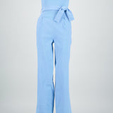 JUMPSUIT STRAPLESS DET CINTURON
