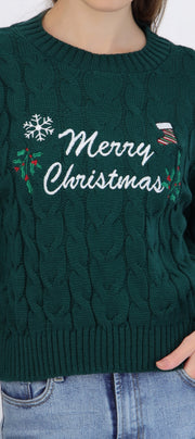 Sueter navideño merry christmas