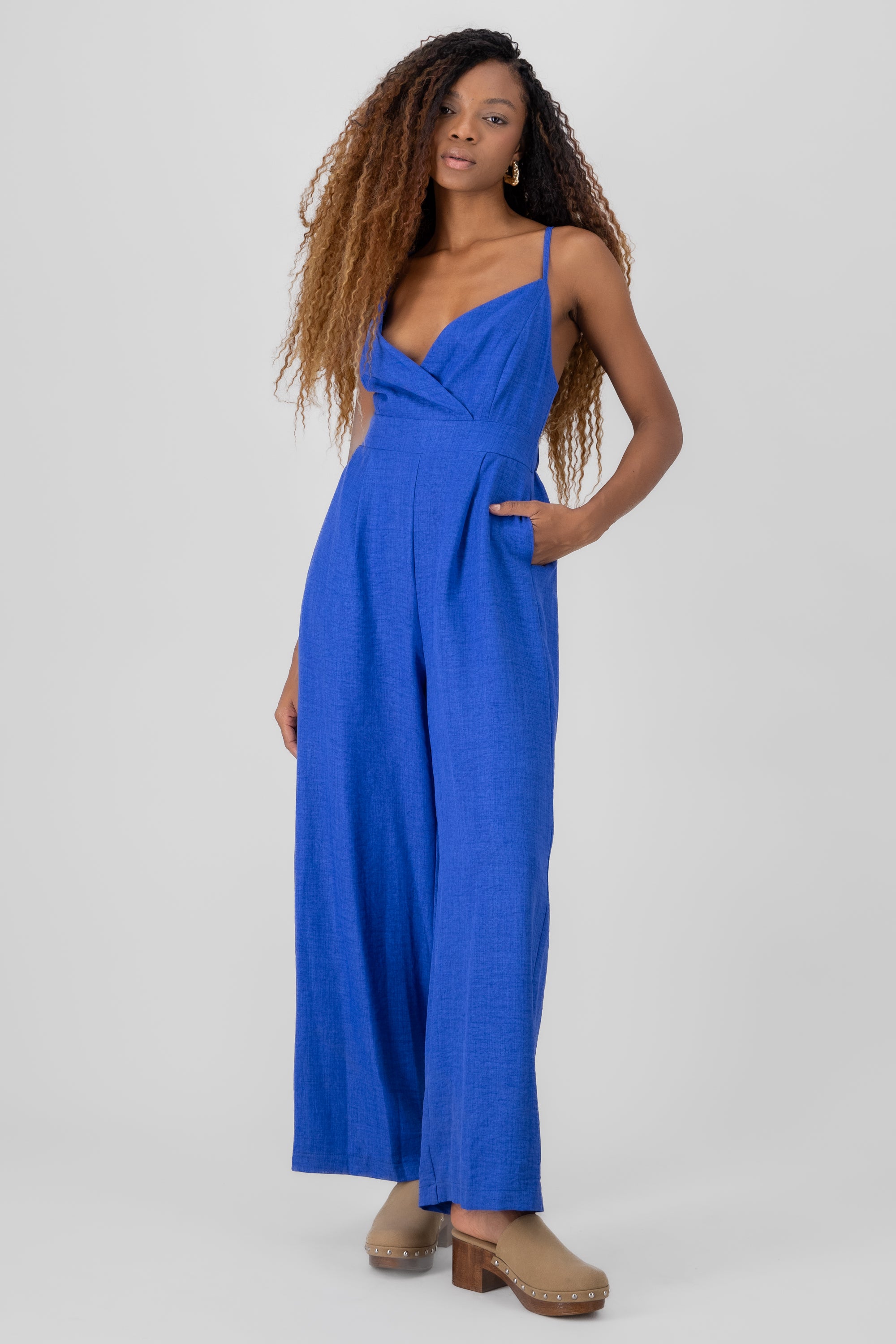 JUMPSUIT AMPLIO AZUL REY