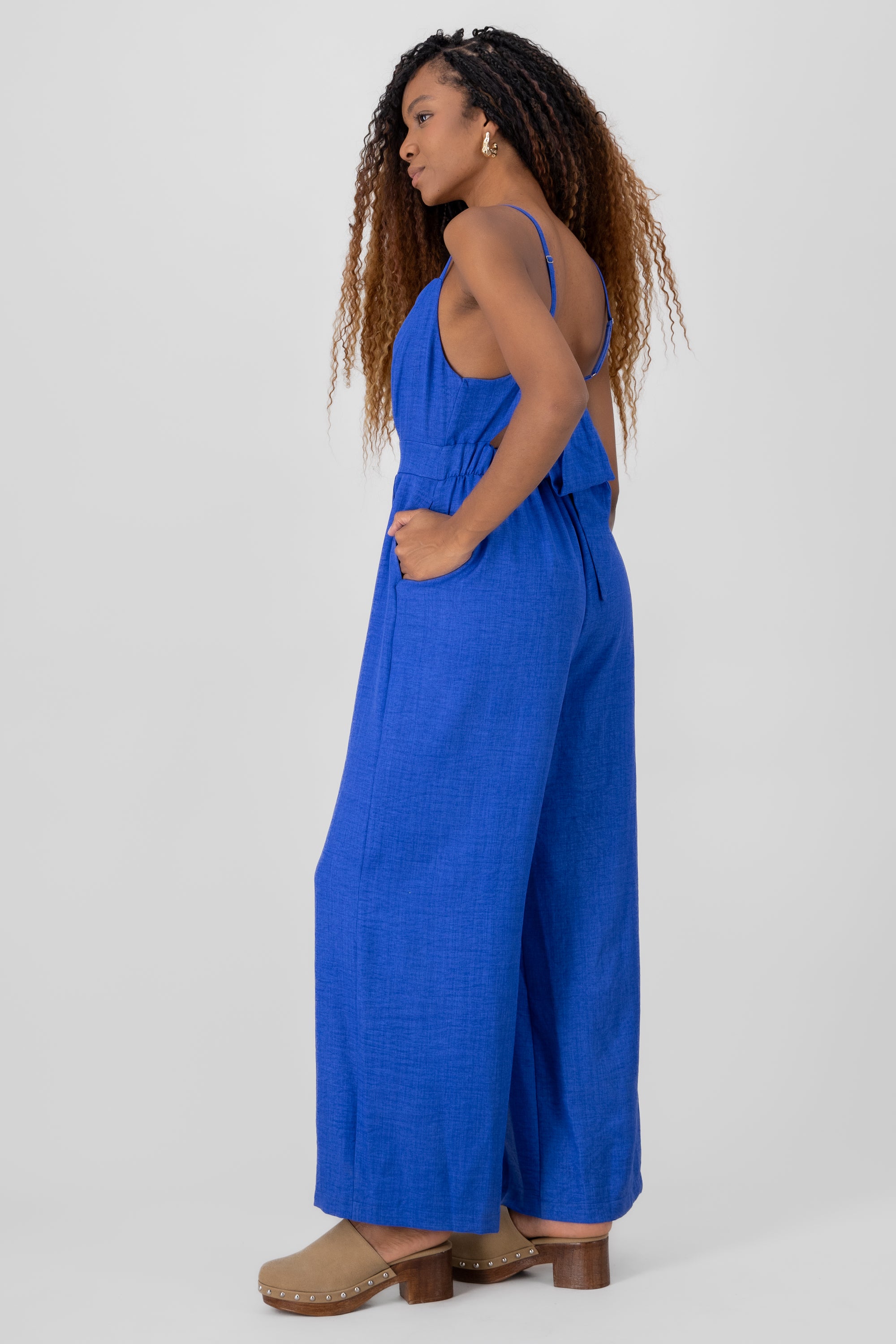 JUMPSUIT AMPLIO AZUL REY