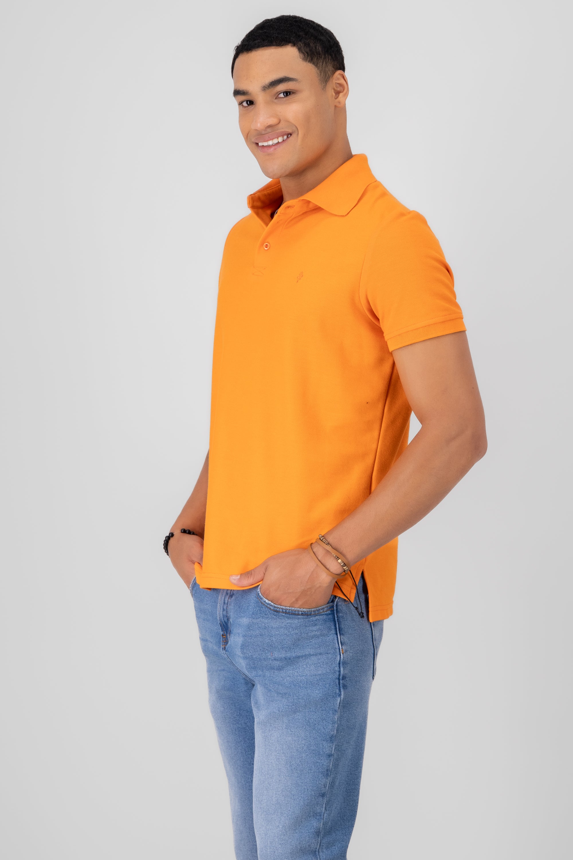 Polo basic serpiente NARANJA