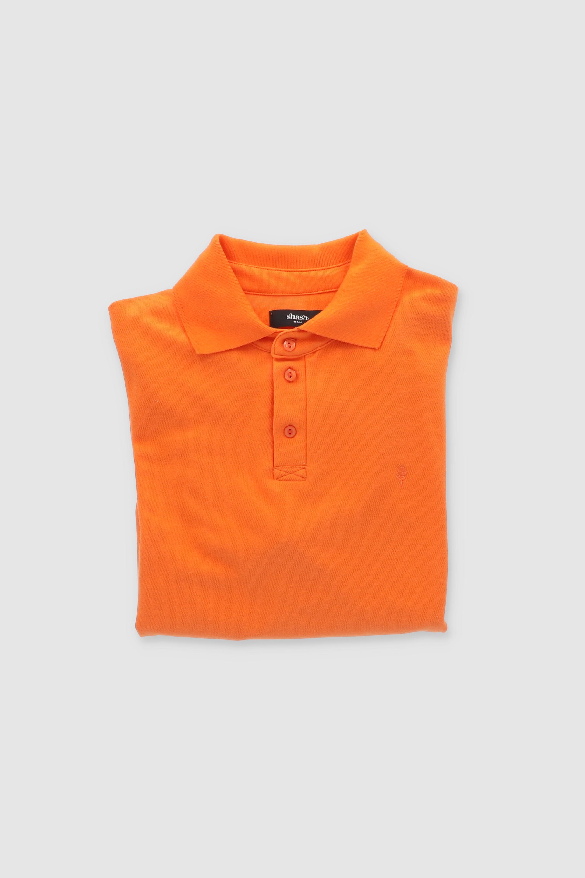 Polo basic serpiente NARANJA