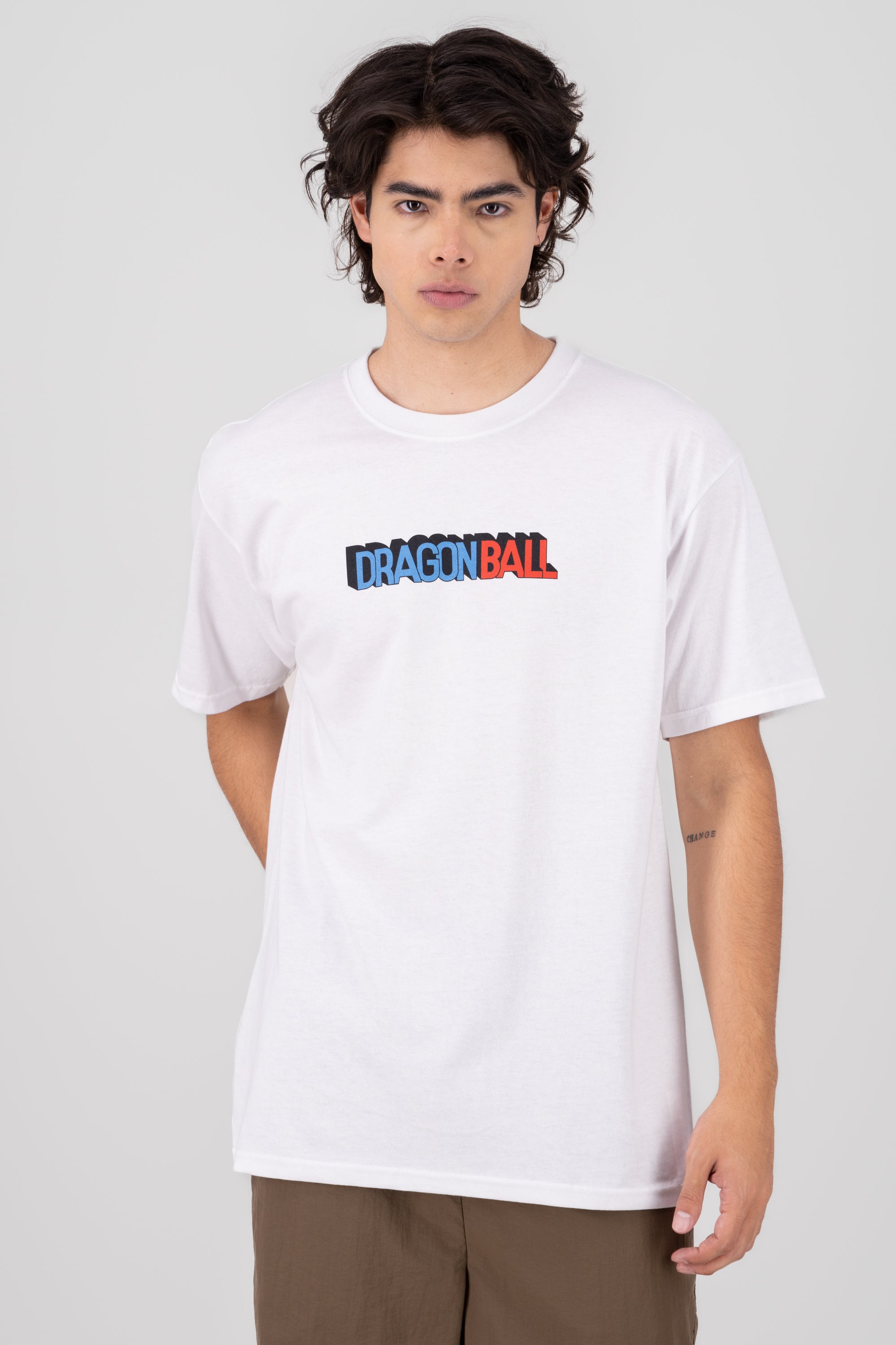 Playera oversized DB BLANCO