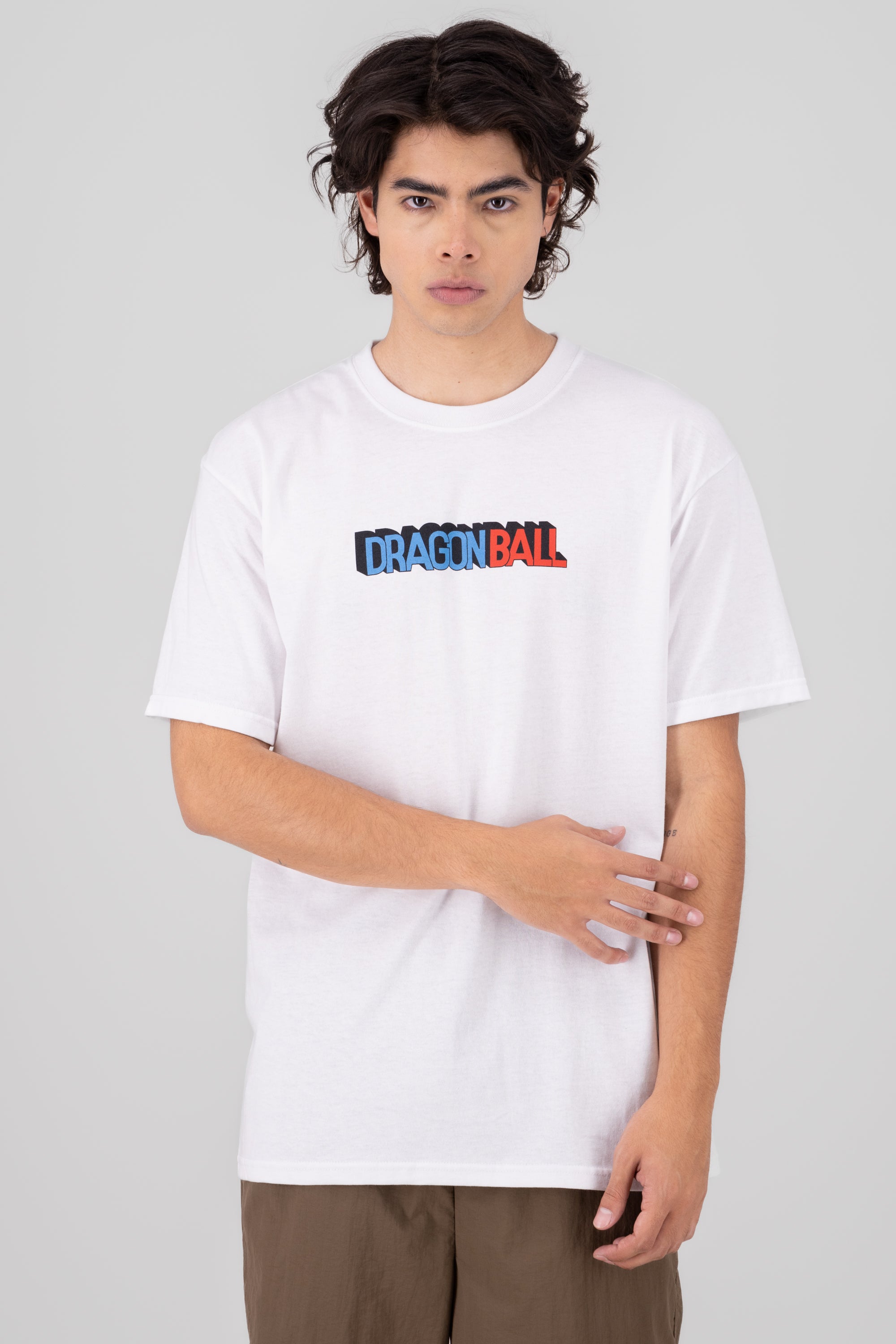 Playera oversized DB BLANCO