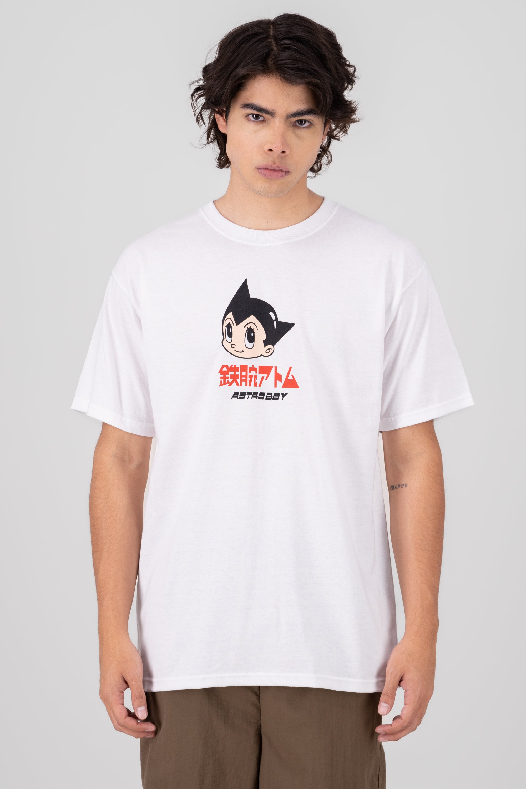 Playera oversized Astro Boy 2.0 BLANCO