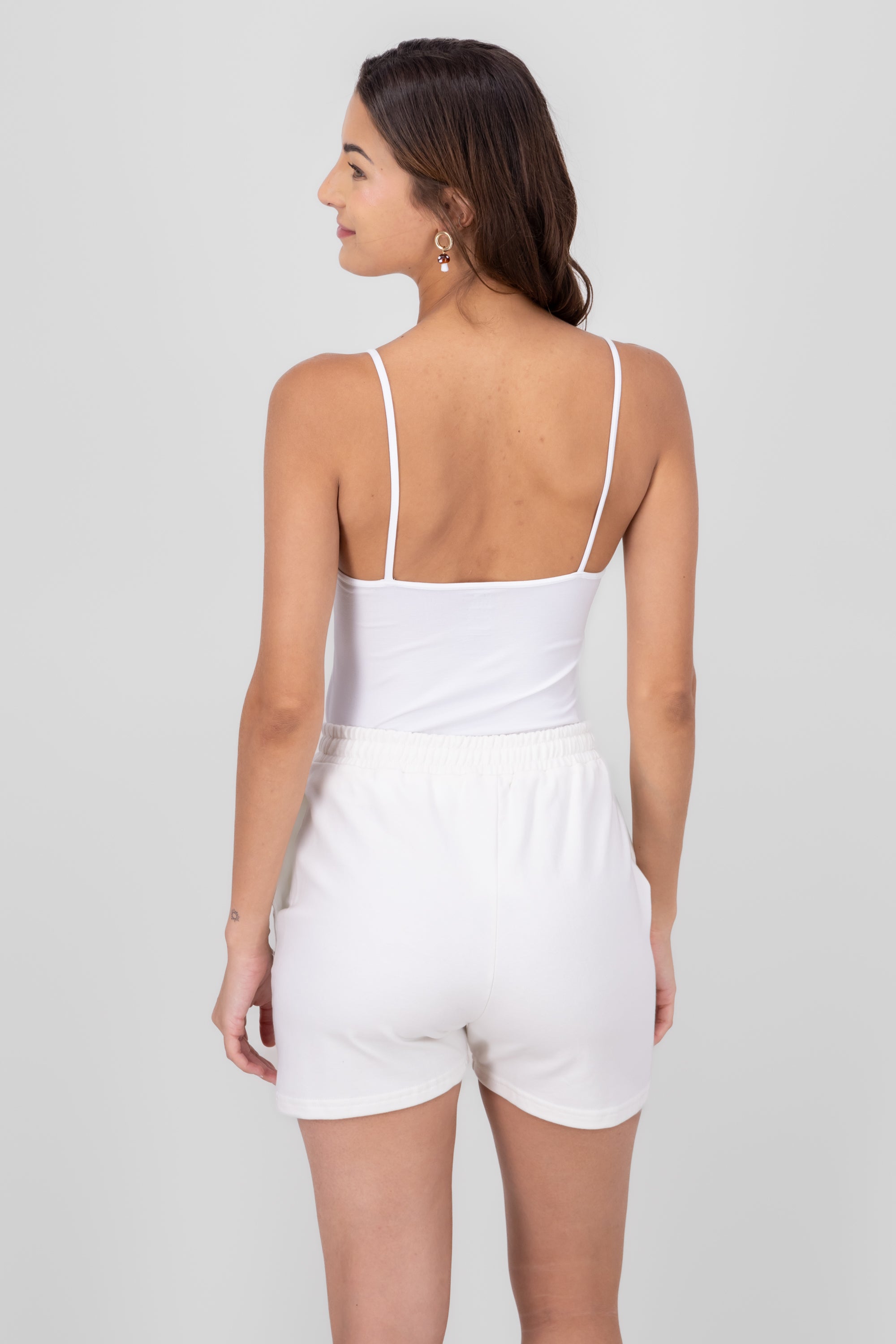 Blusa Ajustada Tirantes BLANCO