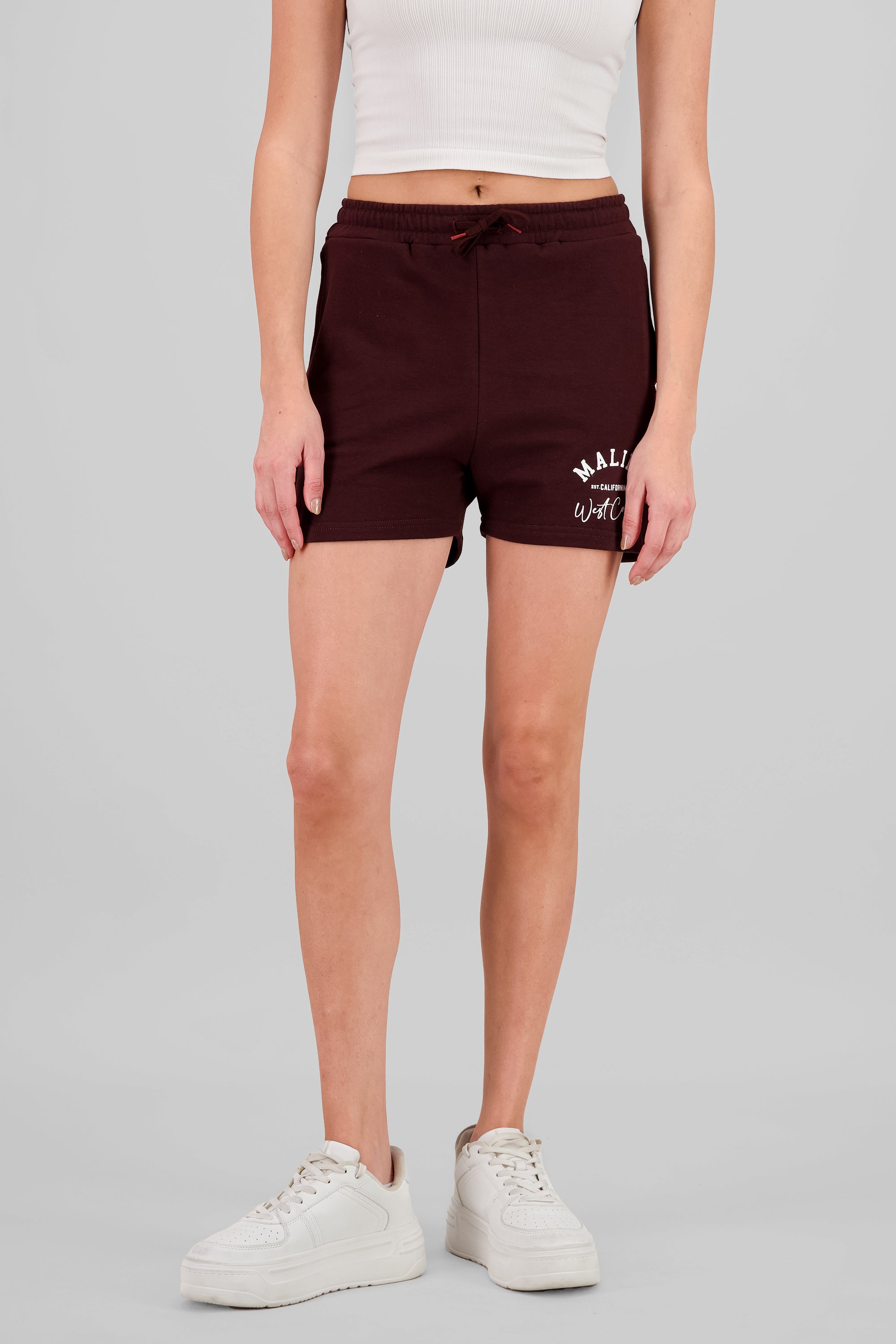 Short estampado malibu CHOCOLATE