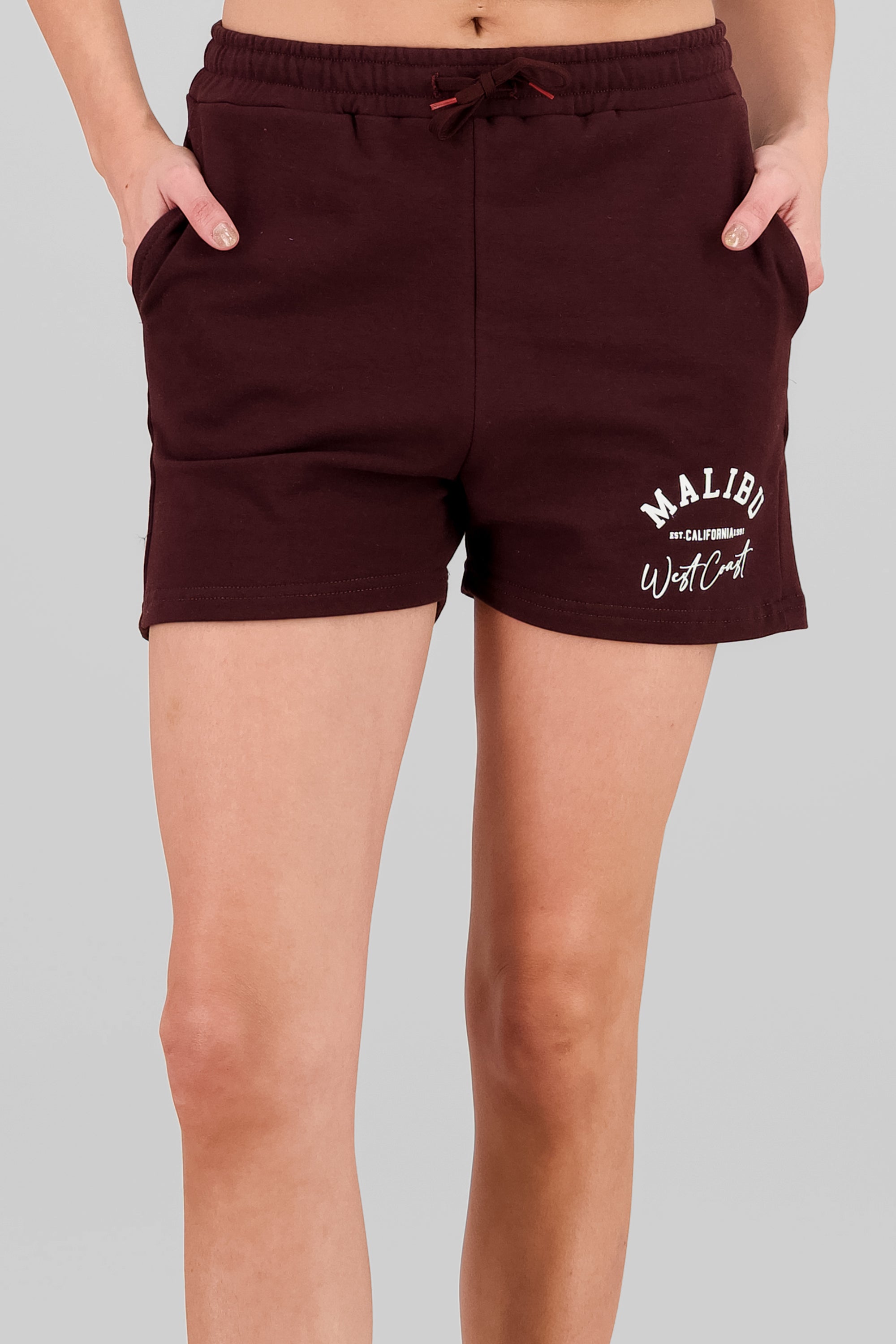 Short estampado malibu CHOCOLATE