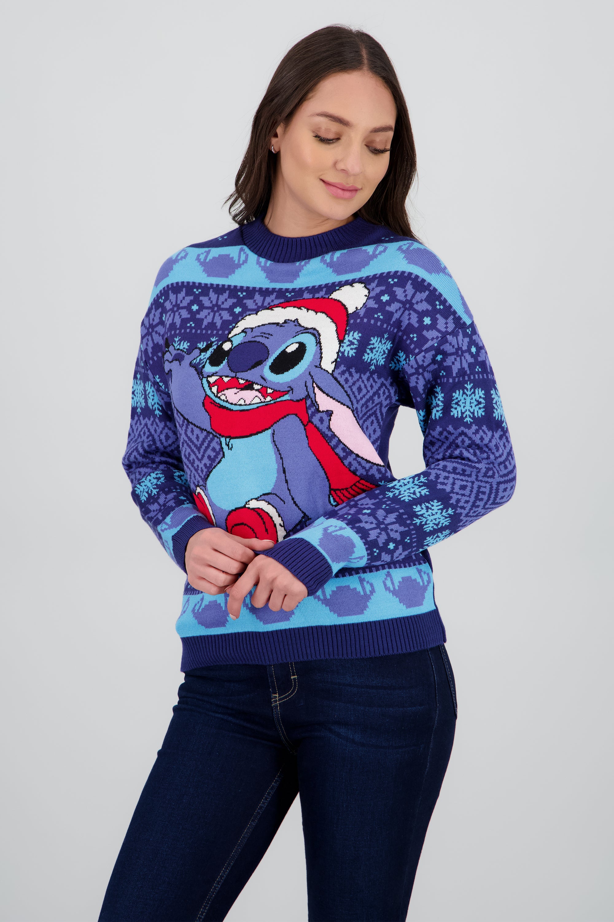 Sueter stitch x-mas AZUL COMBO