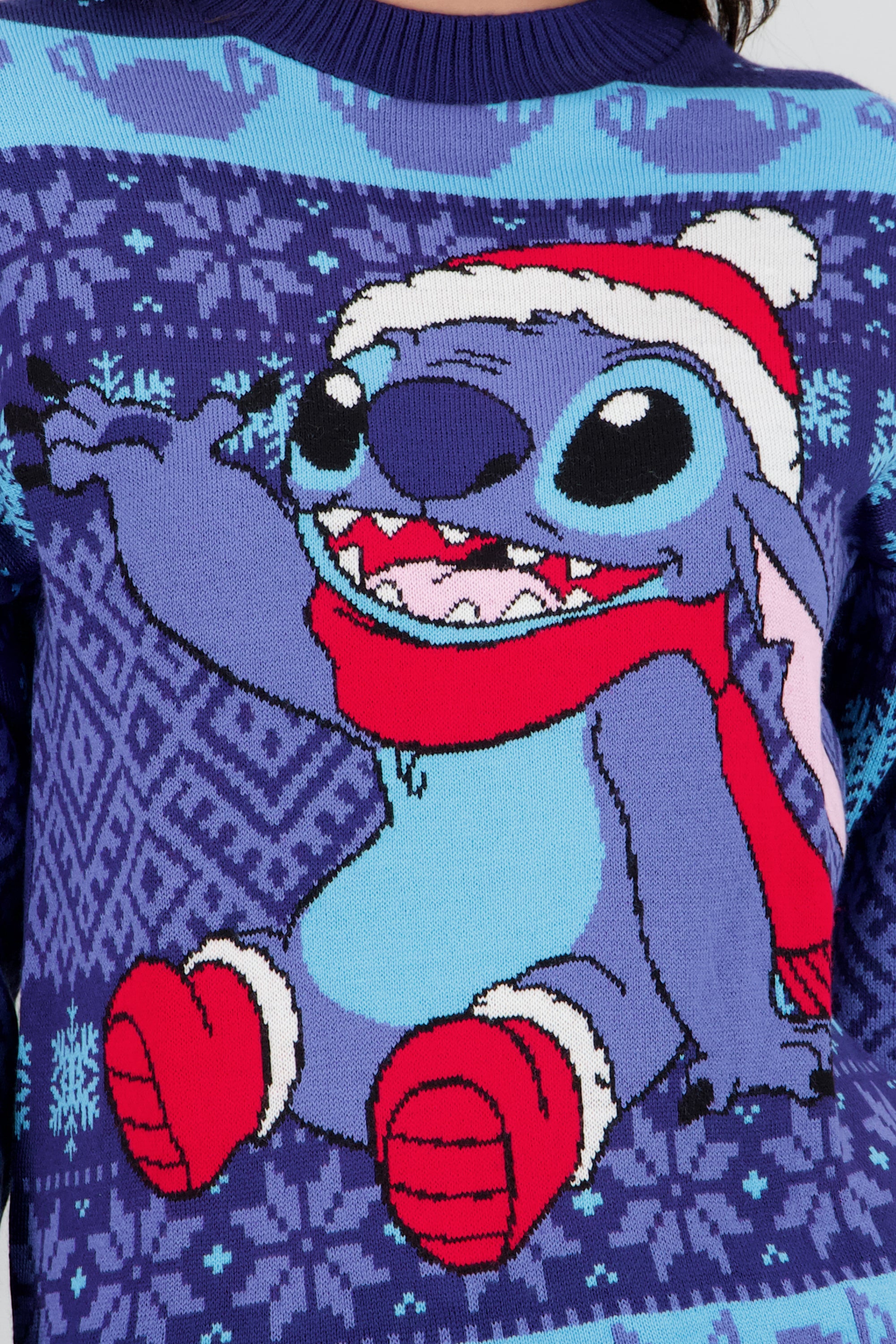 Sueter stitch x-mas AZUL COMBO