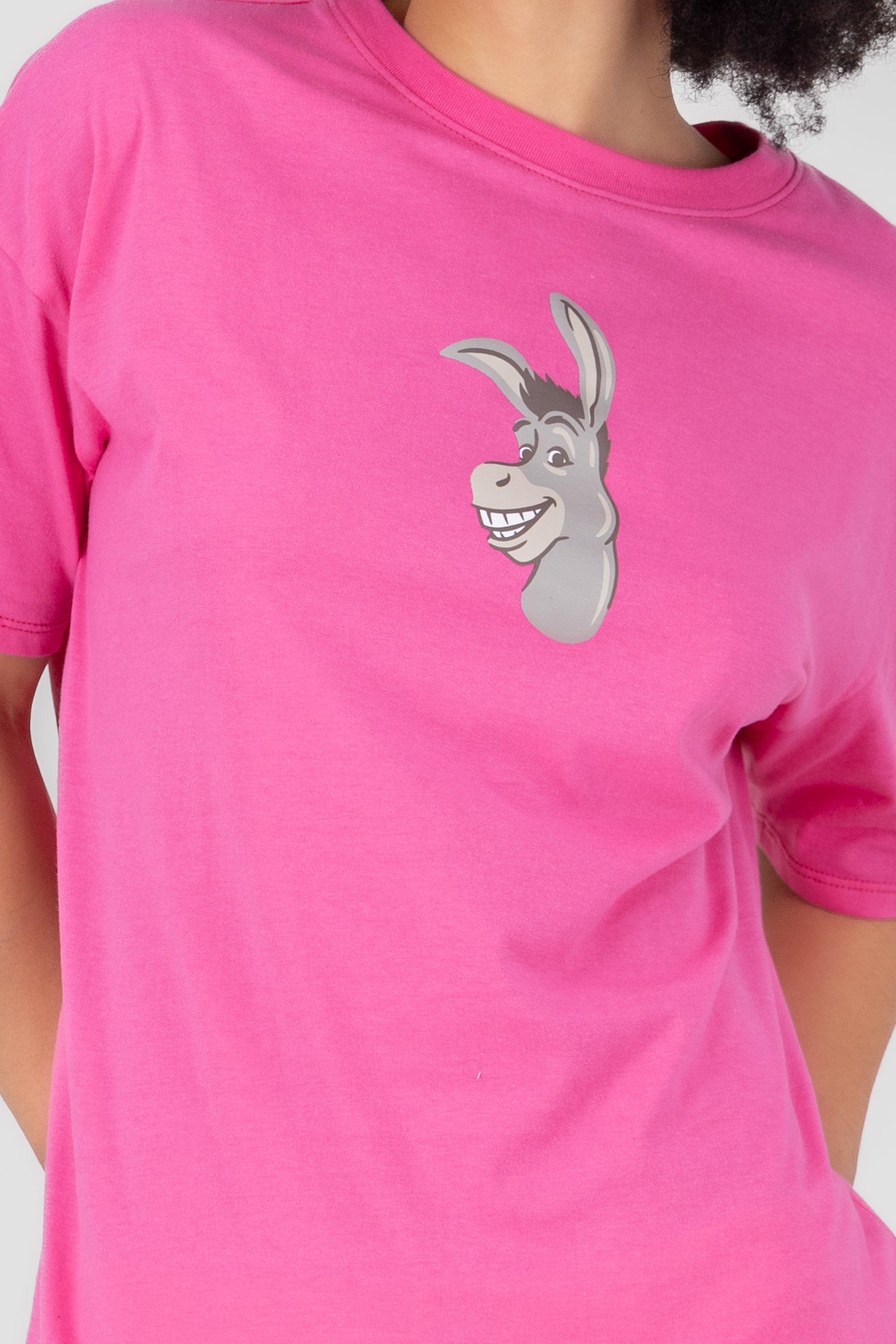 Playera shrek burro ROSA