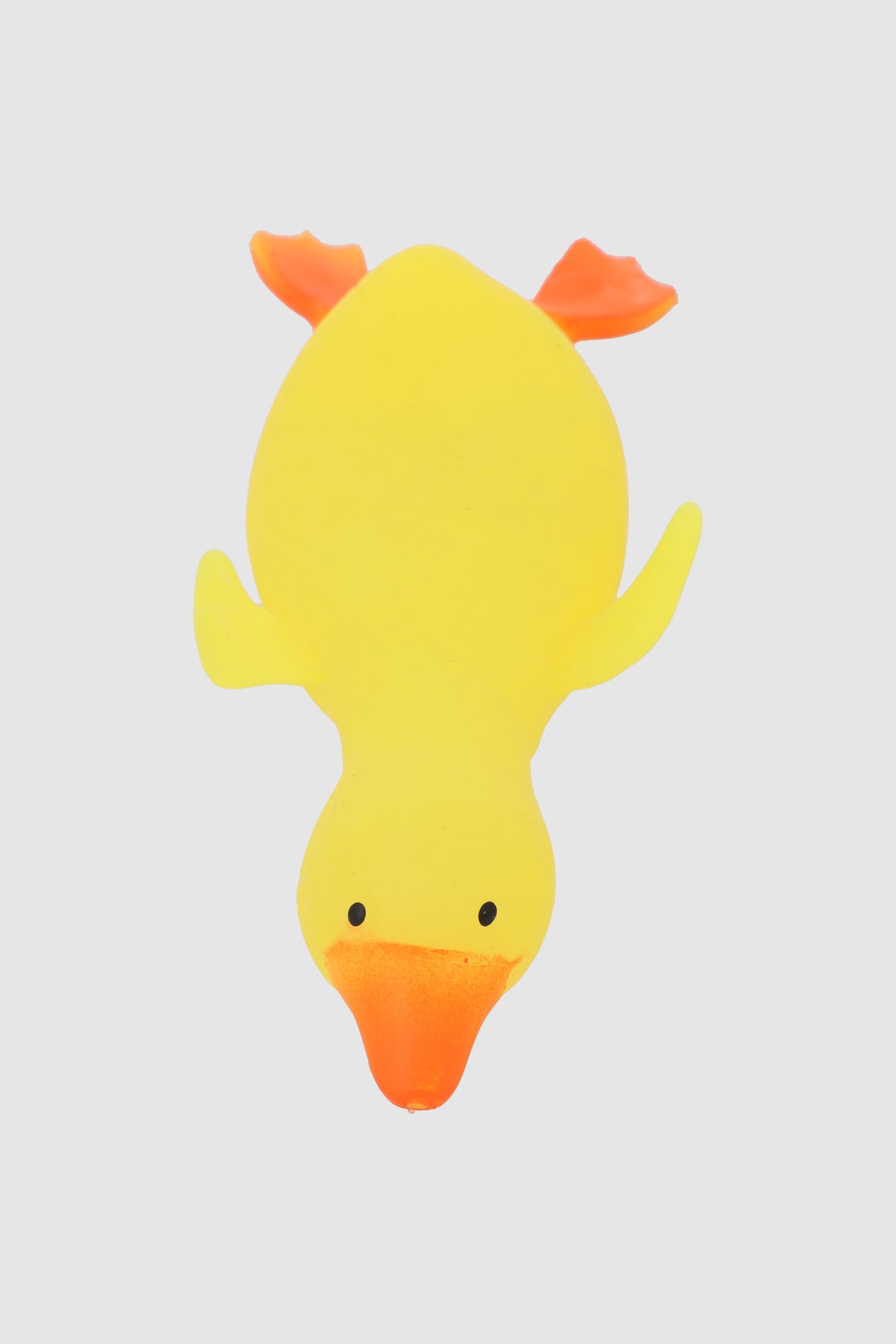Squishy pato acostado translúcido