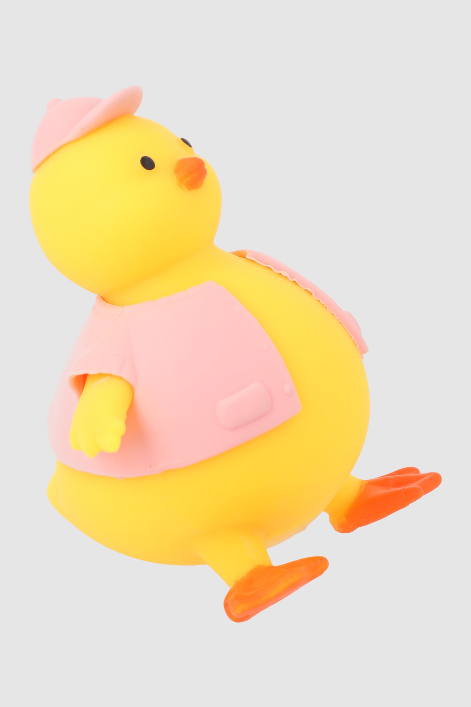 Squishy patito con cheleco AMARILLO