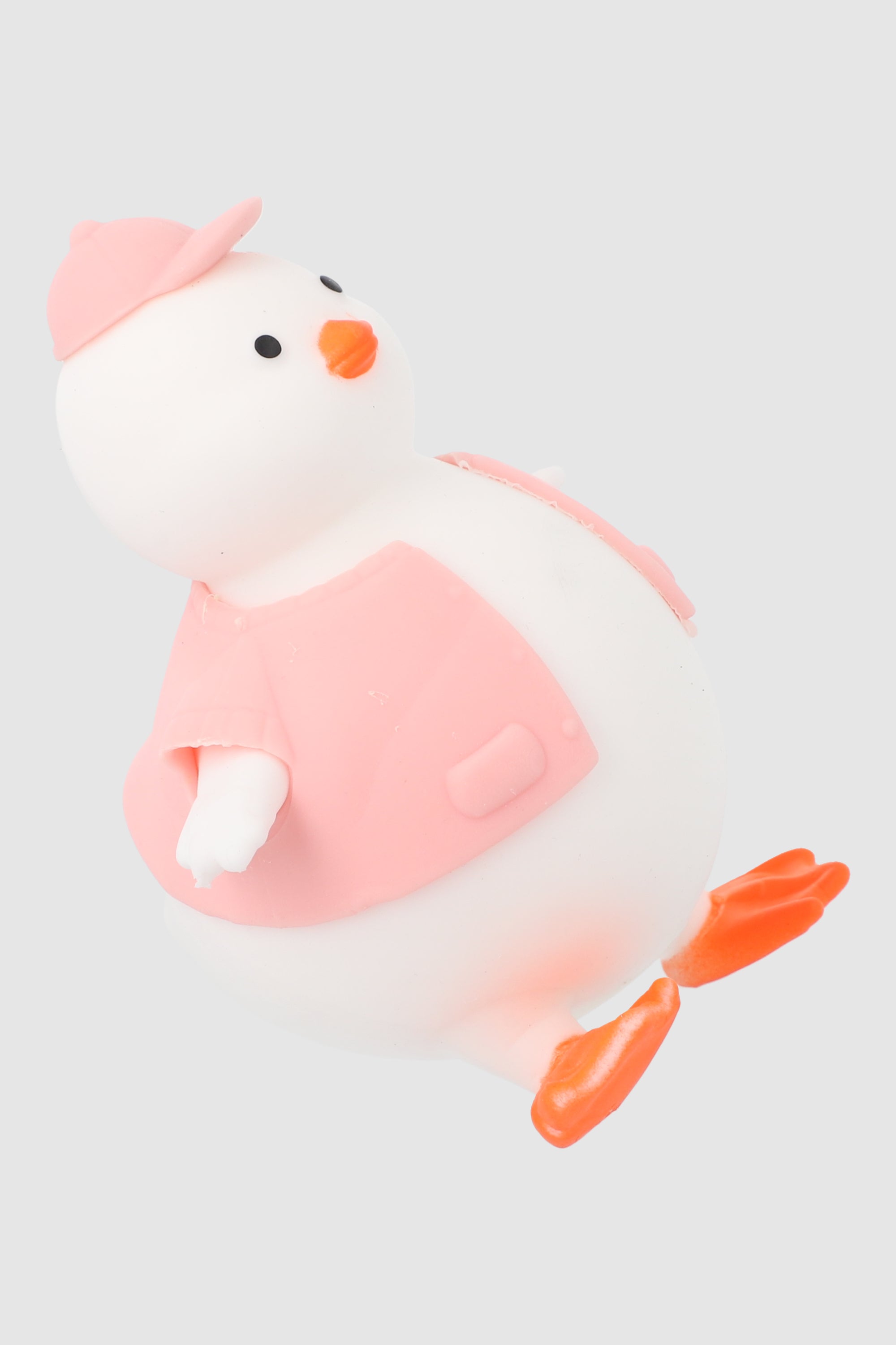 Squishy patito con cheleco BLANCO