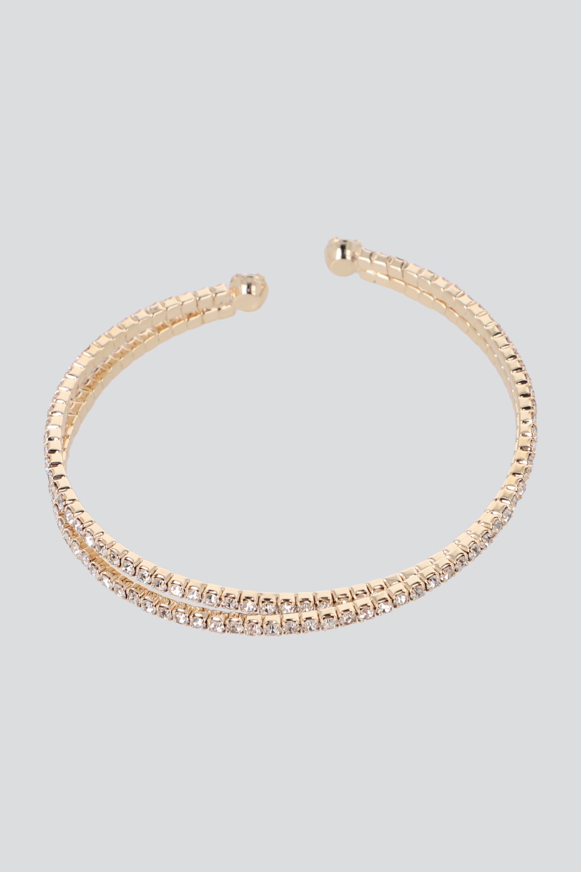 Cuff 2 Líneas Brillos