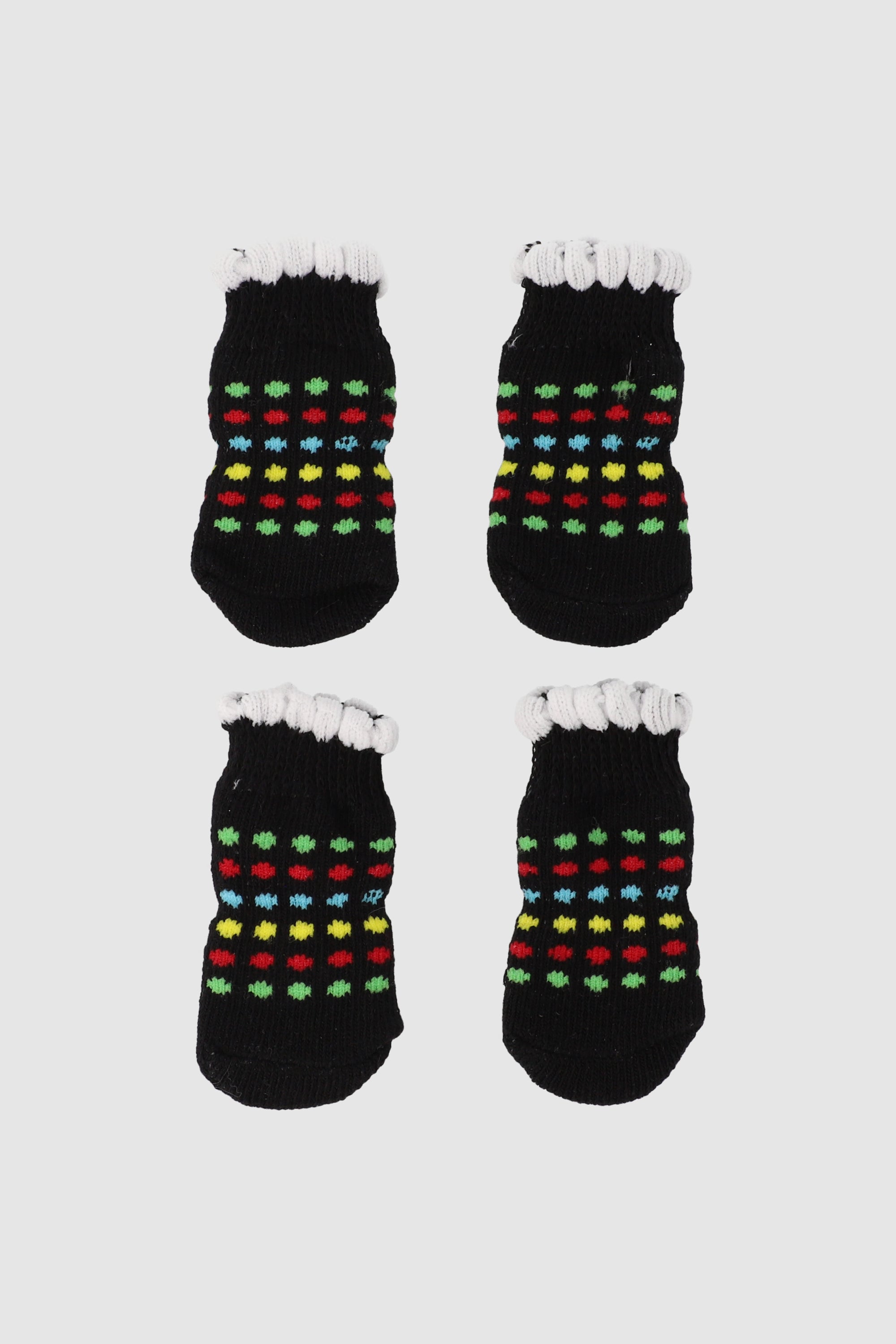 Calcetines para mascota navideños NEGRO