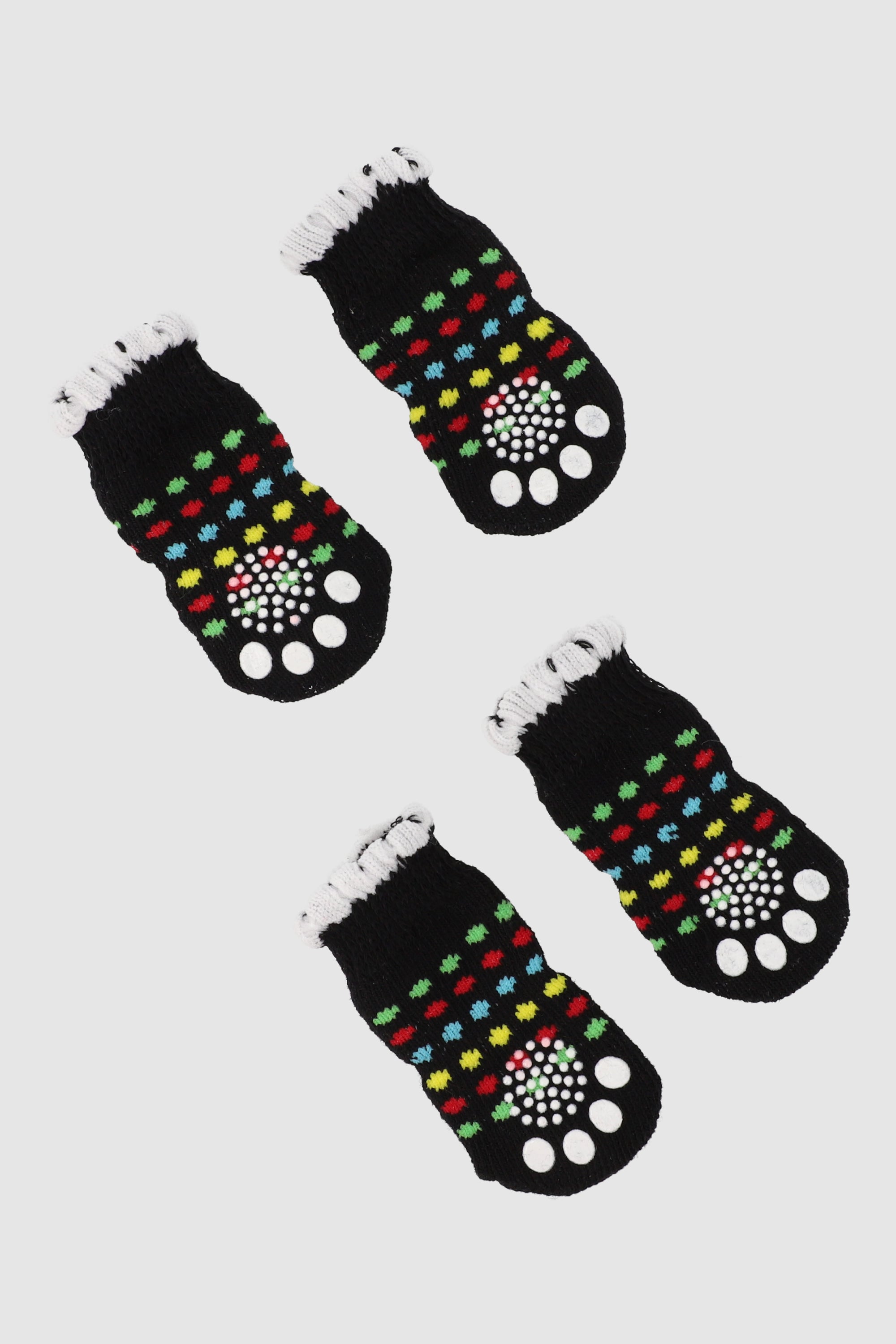 Calcetines para mascota navideños NEGRO