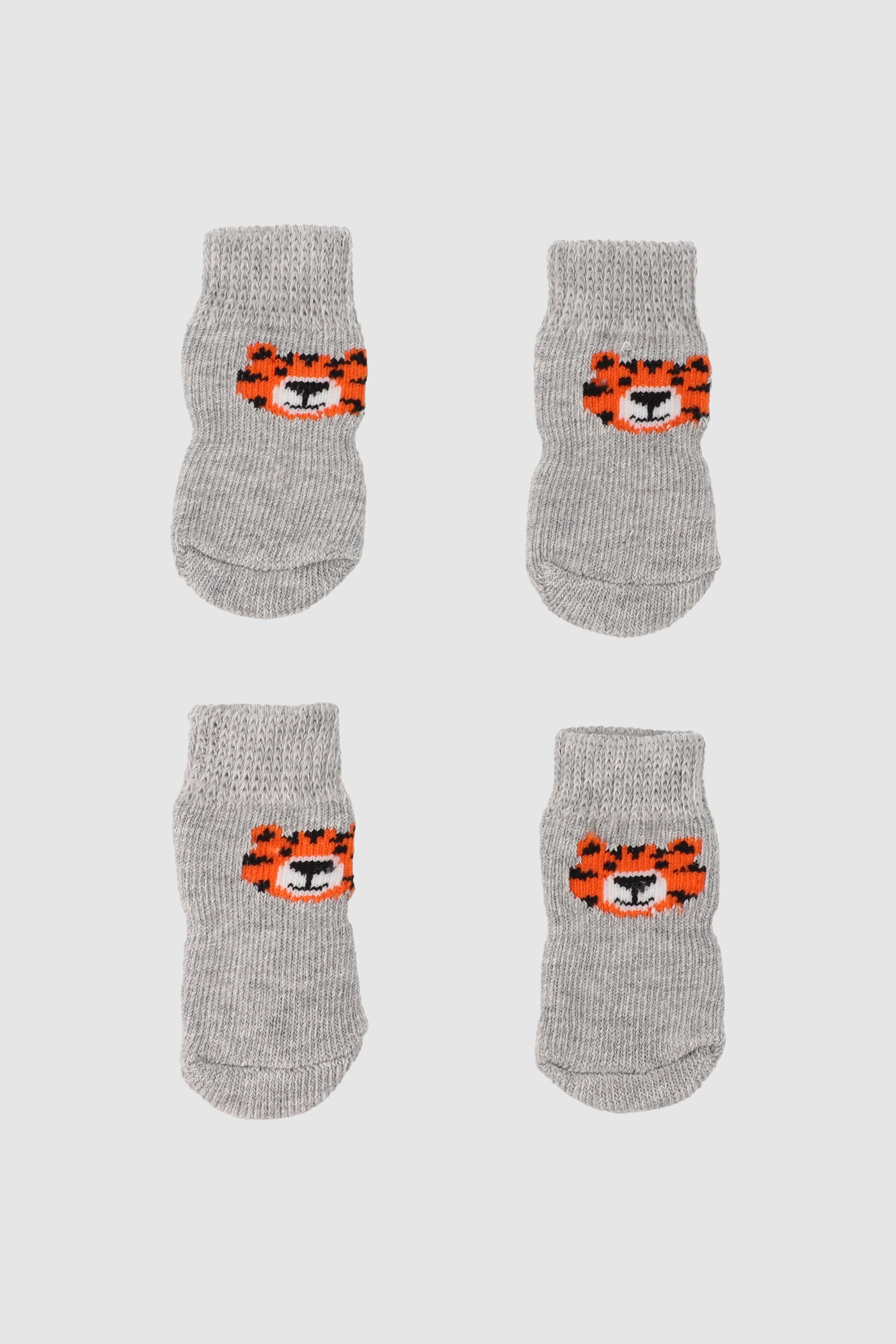 Calcetines para mascota navideños GRIS