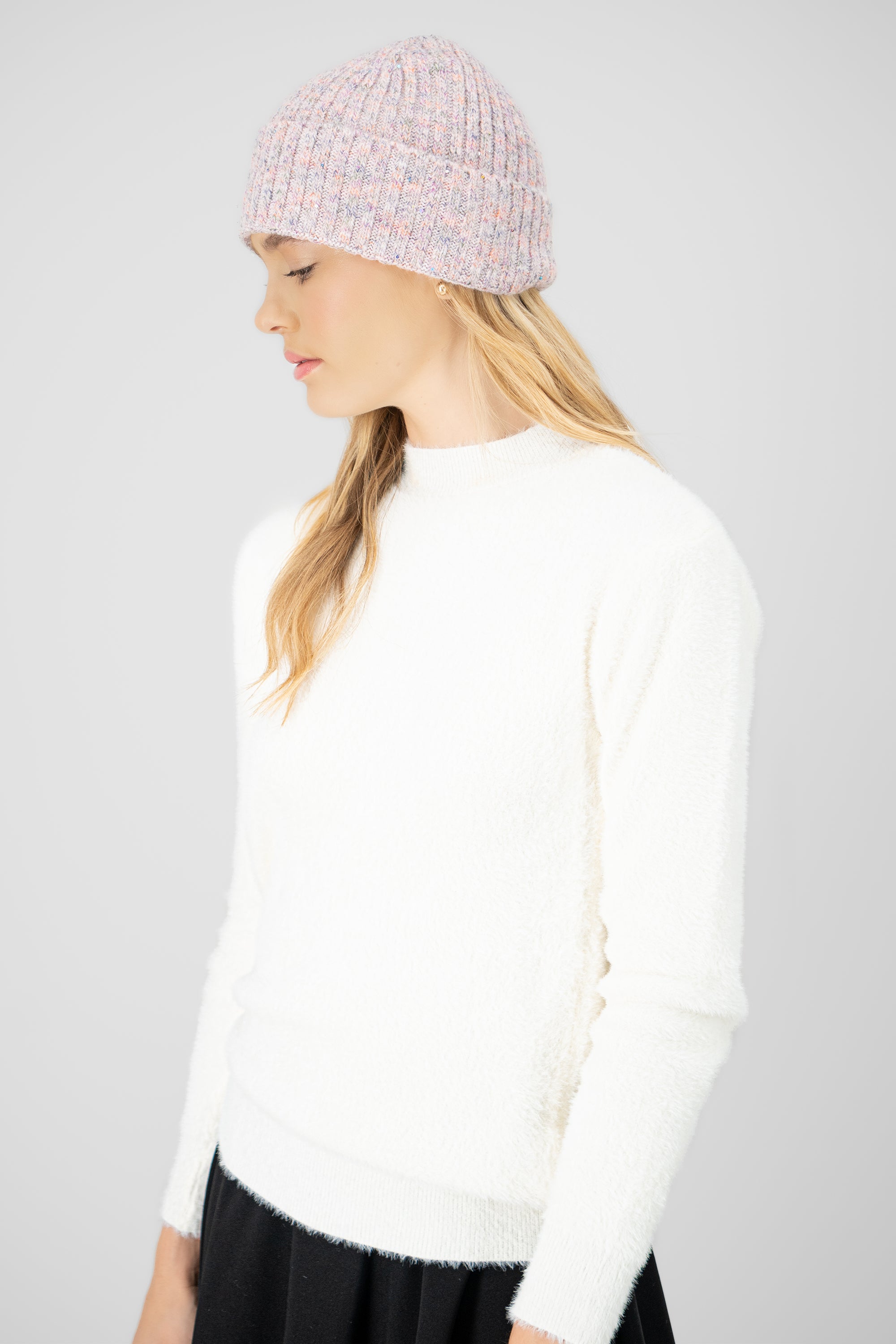 Beanie jaspe ROSA