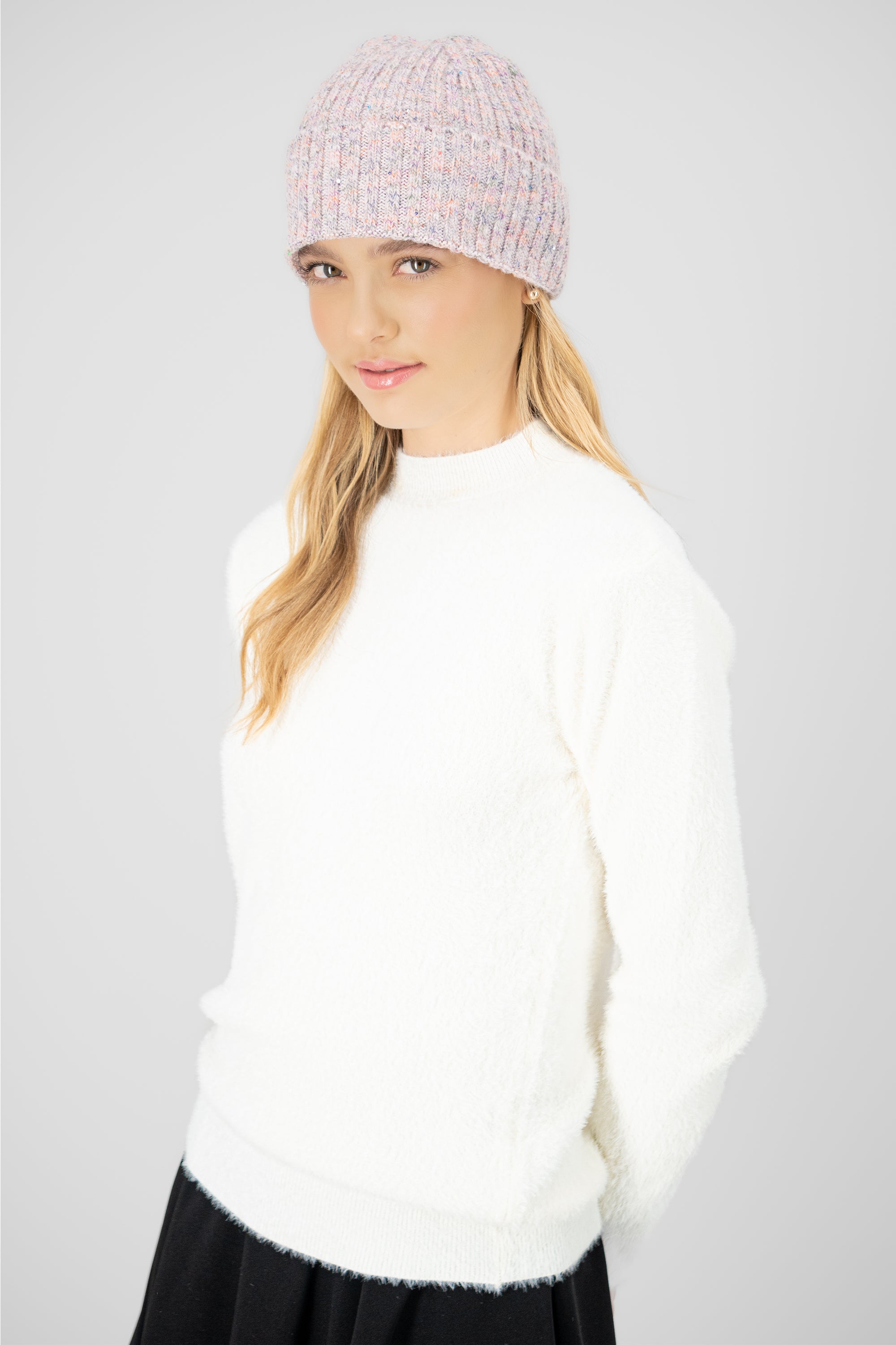 Beanie jaspe ROSA