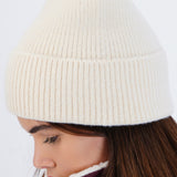 Beanie tejido simple