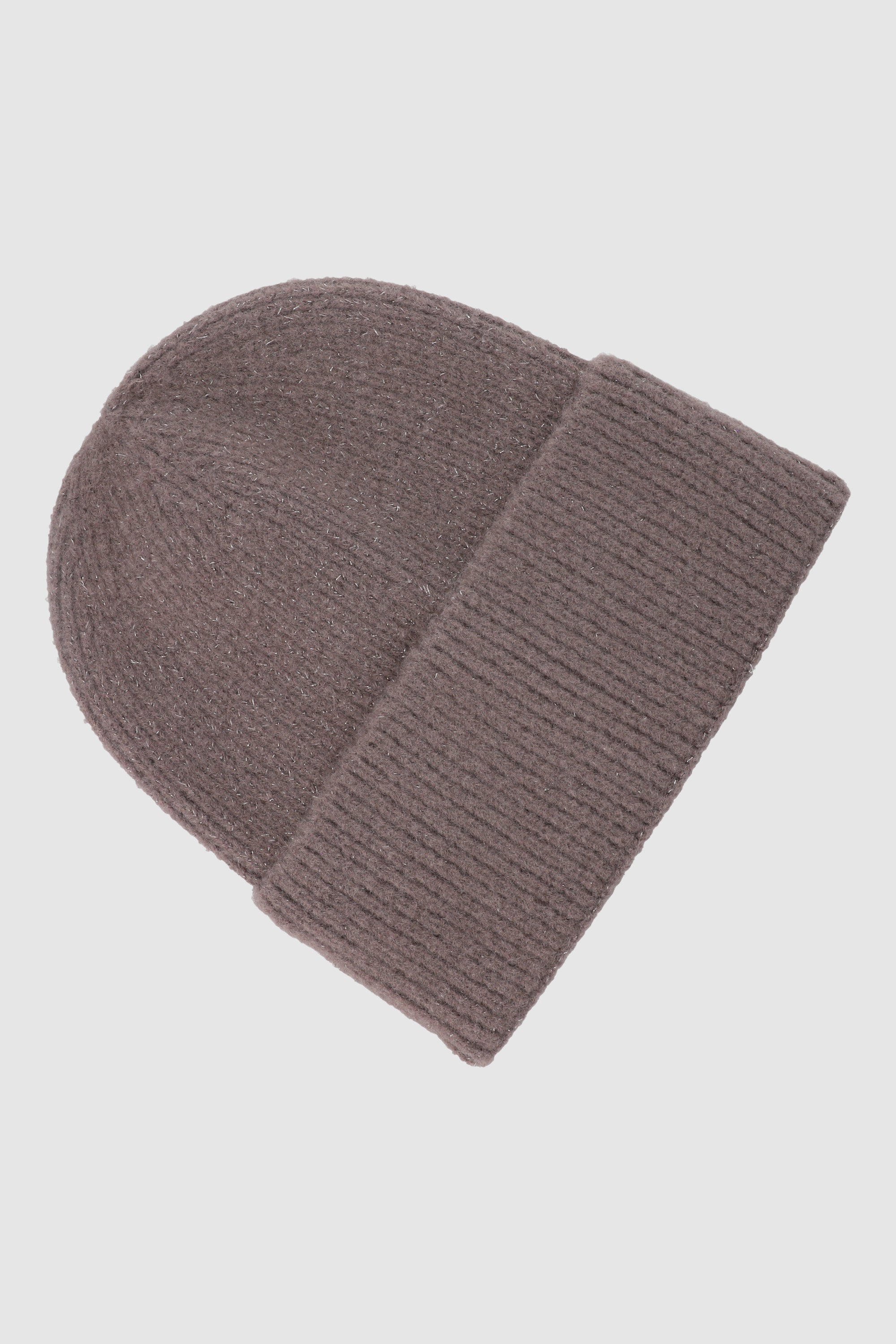 Beanie tejido simple TAUPE