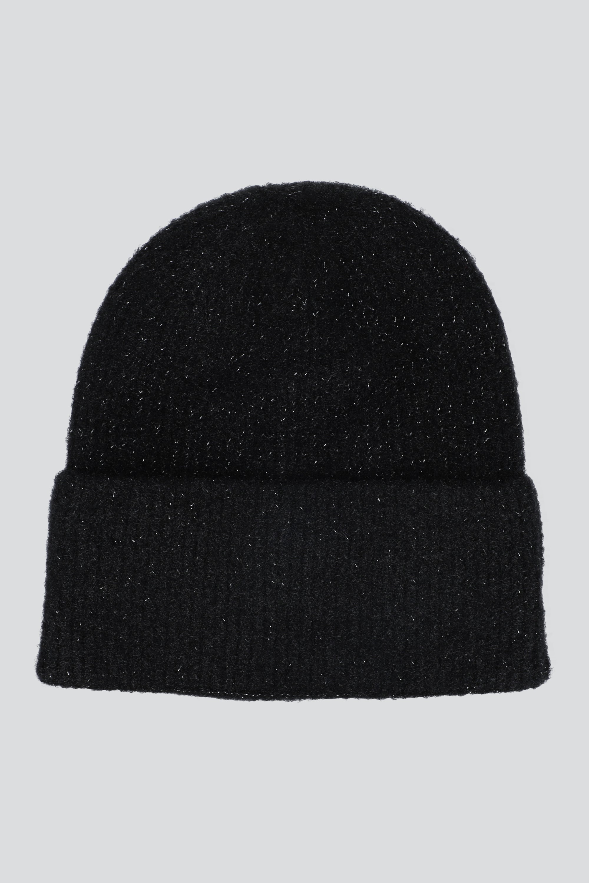 Beanie tejido simple NEGRO