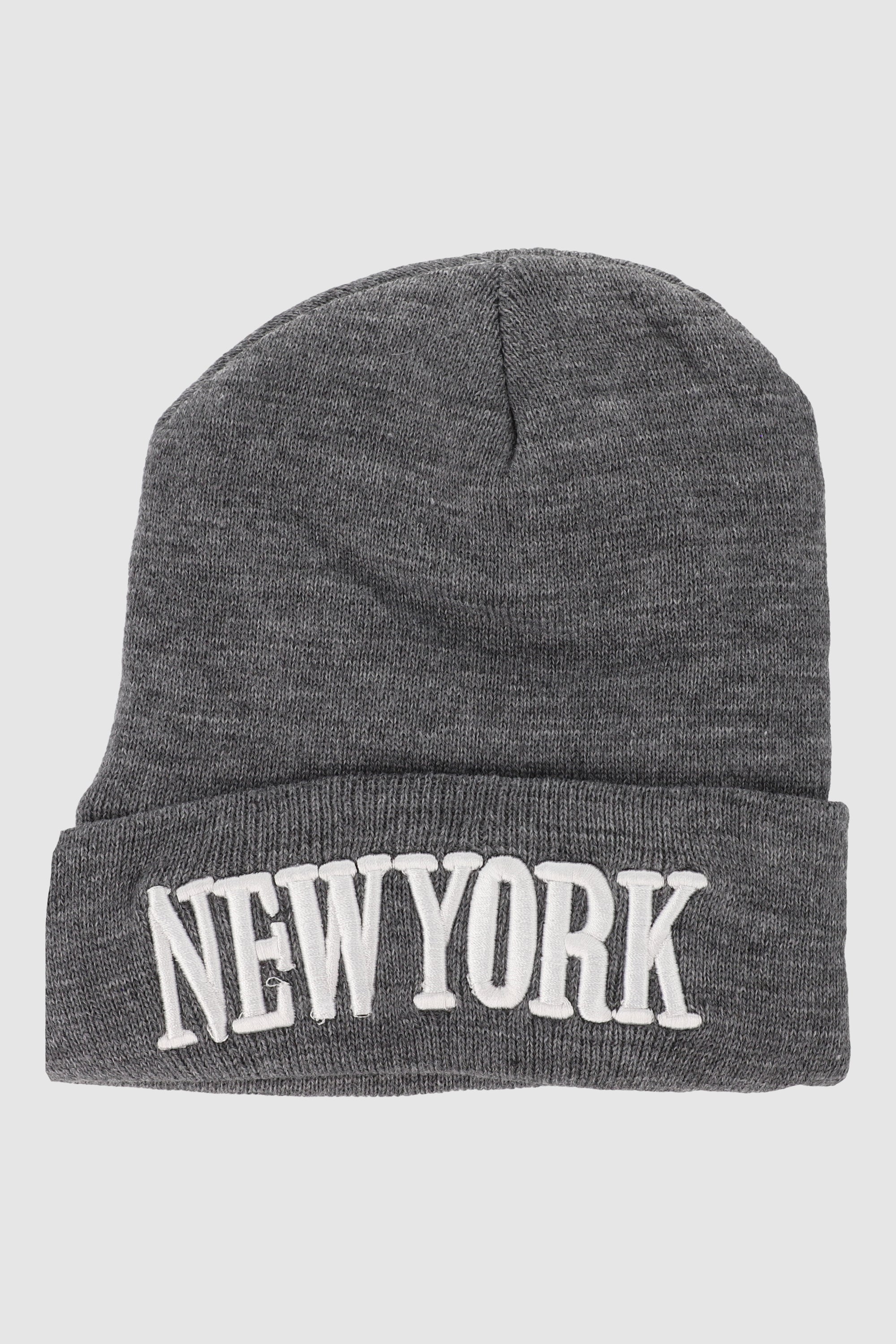 Beanie new york GRIS