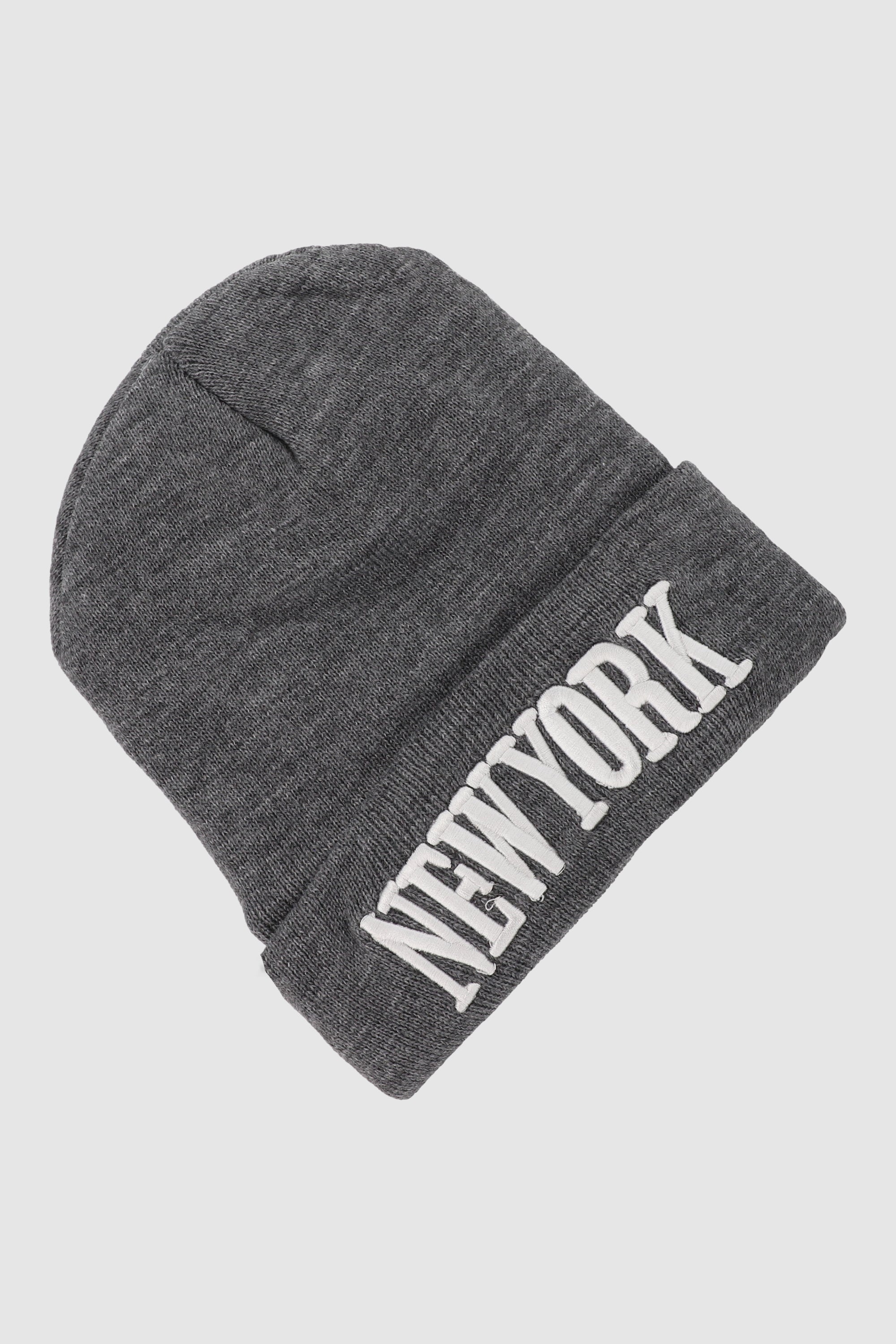 Beanie new york GRIS