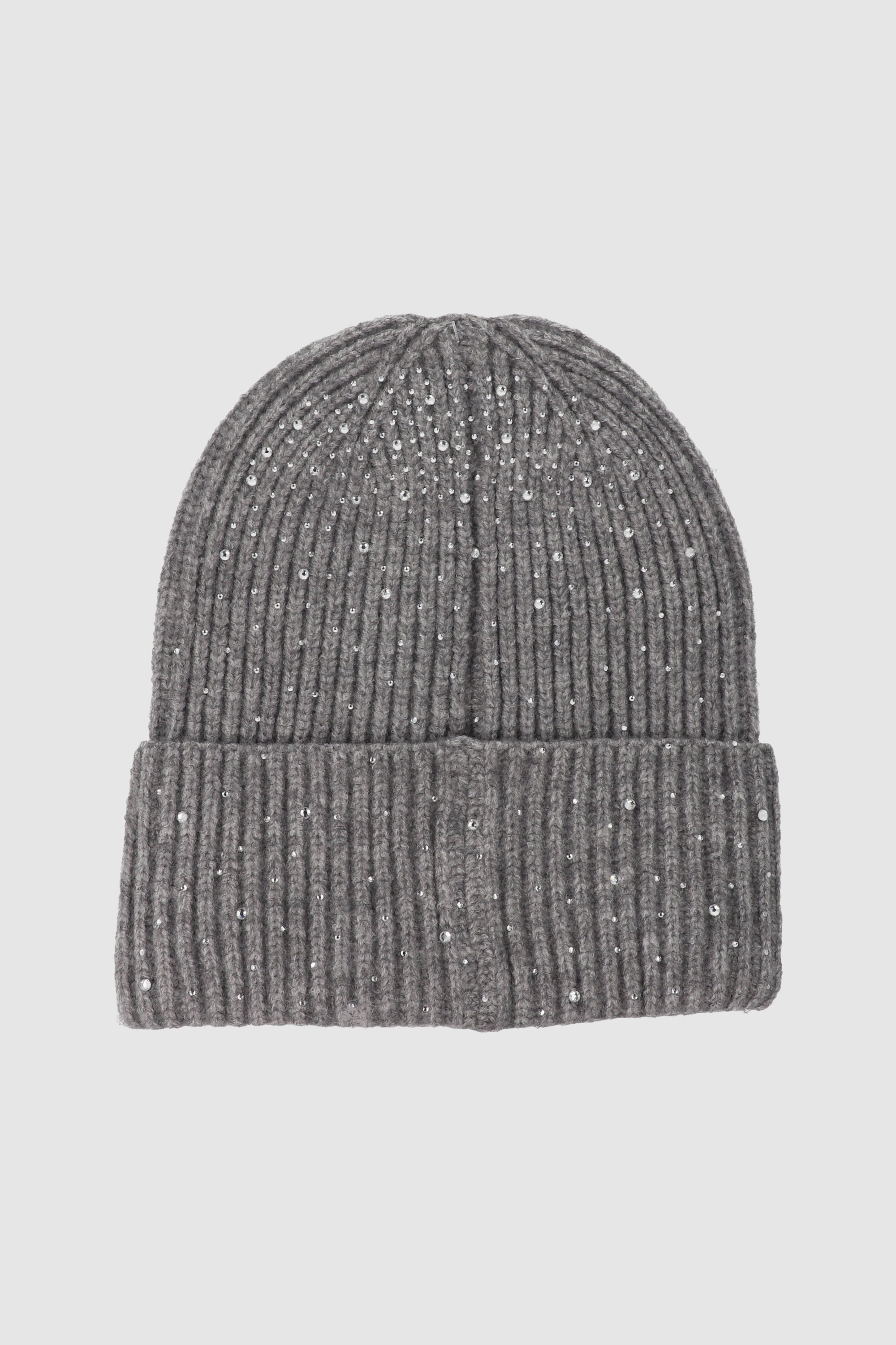 Beanie efecto brillo GRIS