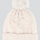 Beanie aplicaciones perlas