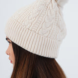 Beanie aplicaciones perlas