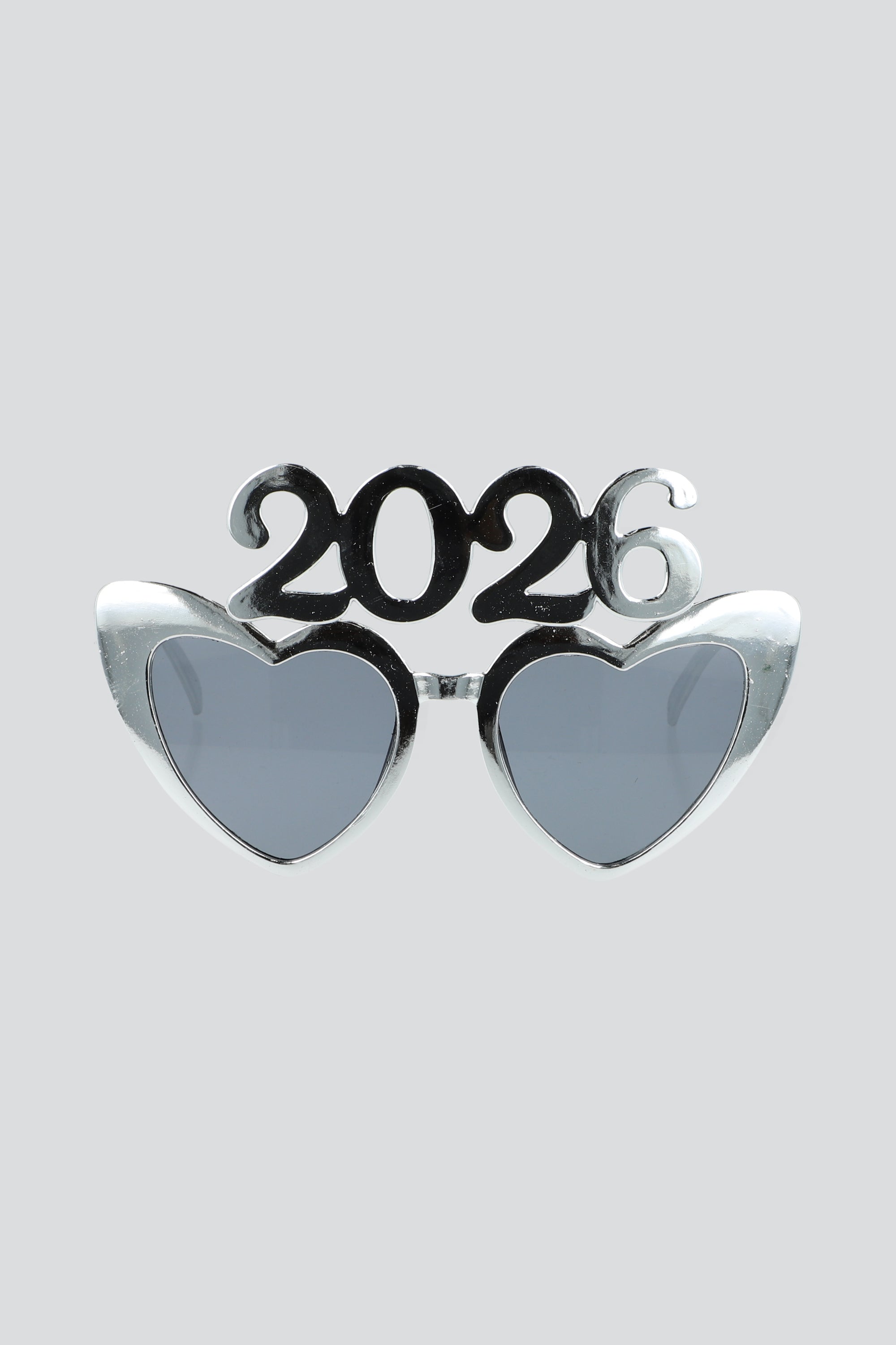 Lentes corazon 2026 metalicos PLATA