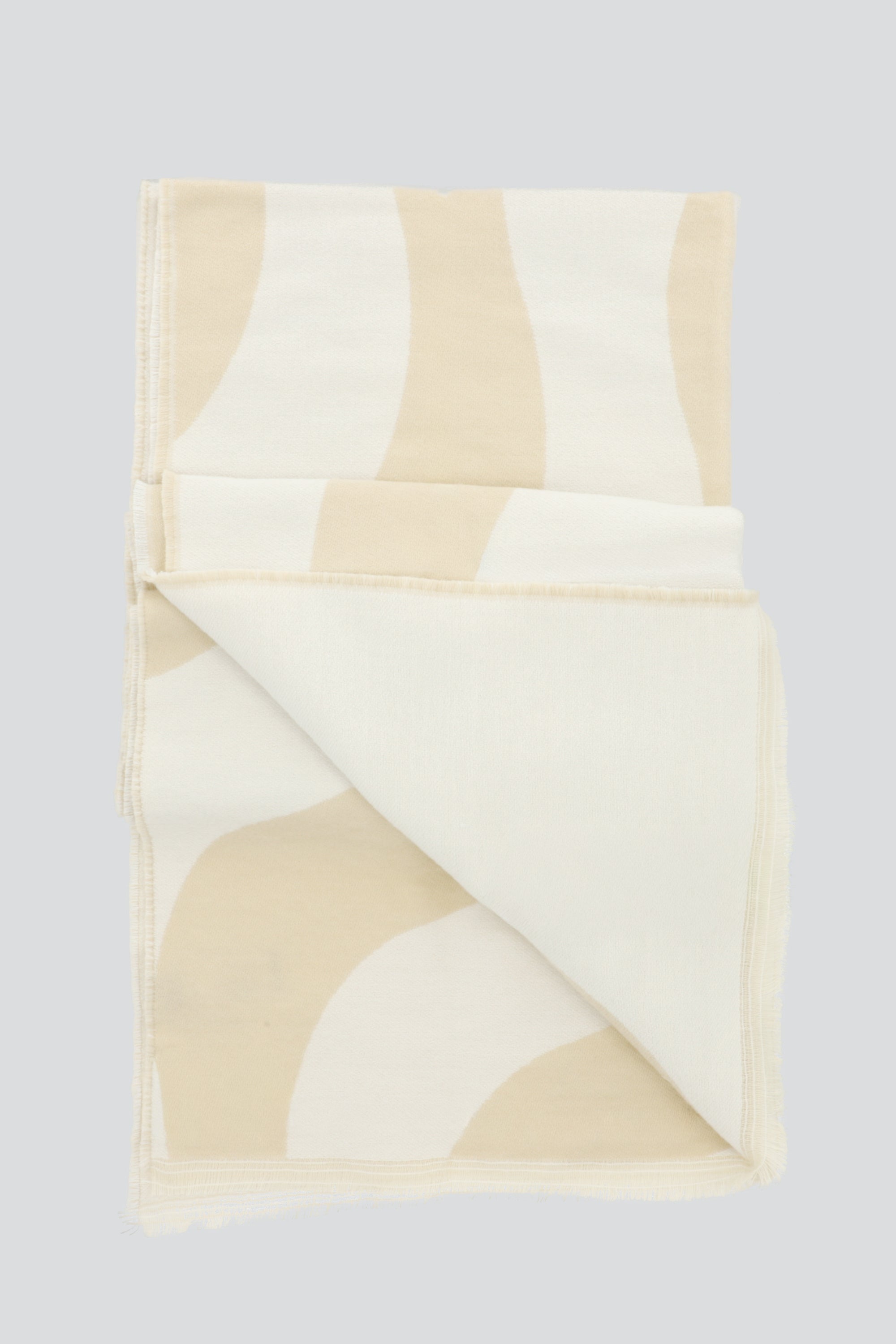 Bufanda print ondas BEIGE