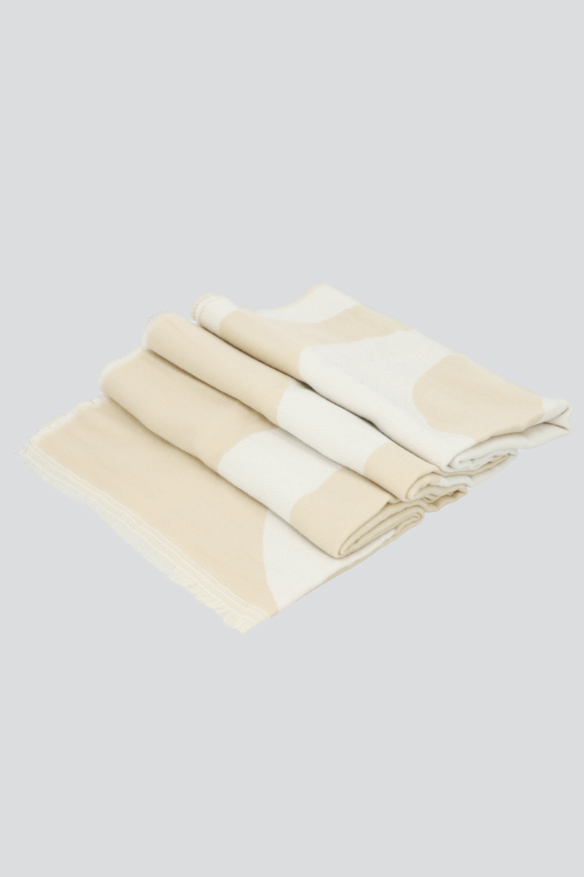 Bufanda print ondas BEIGE