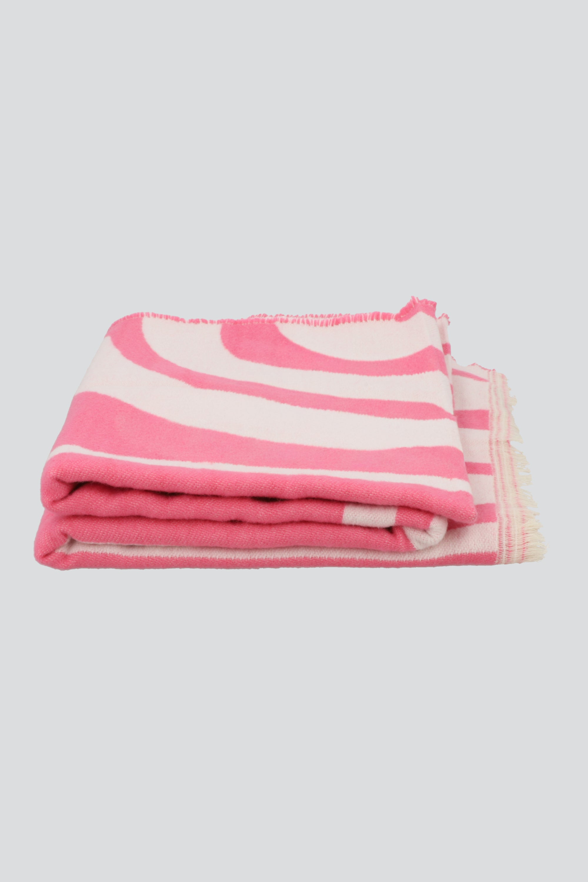 Bufanda print ondas PALO DE ROSA