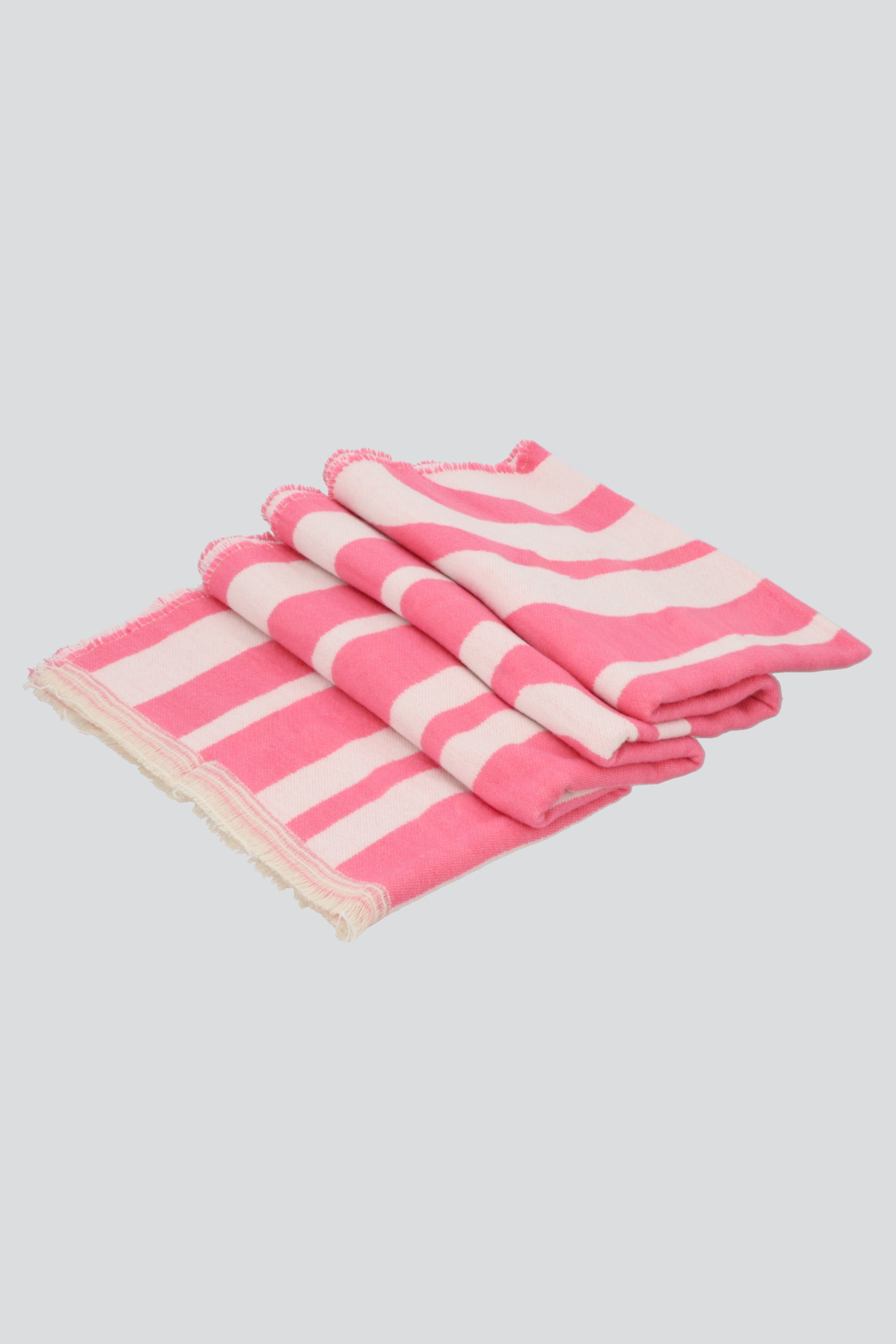 Bufanda print ondas PALO DE ROSA