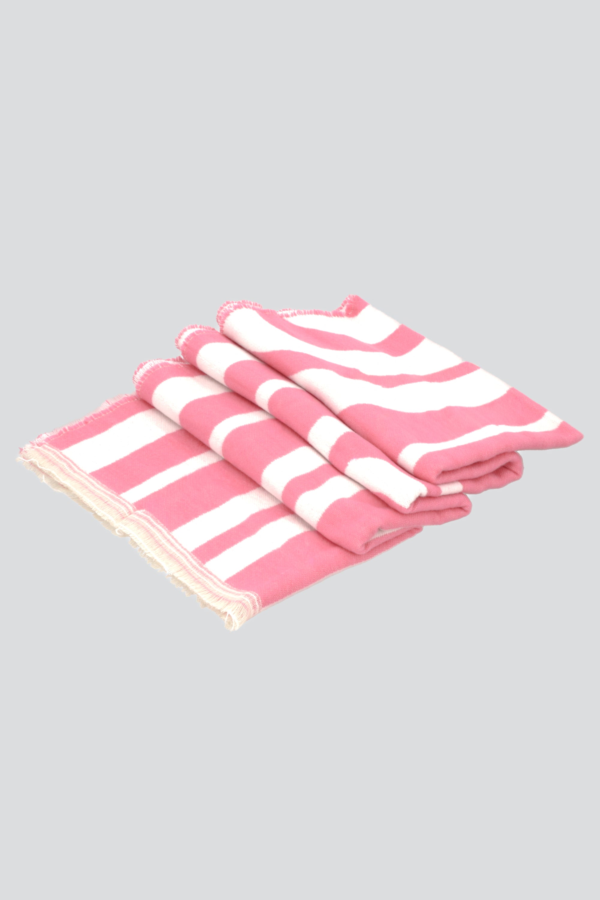 Bufanda print ondas PALO DE ROSA