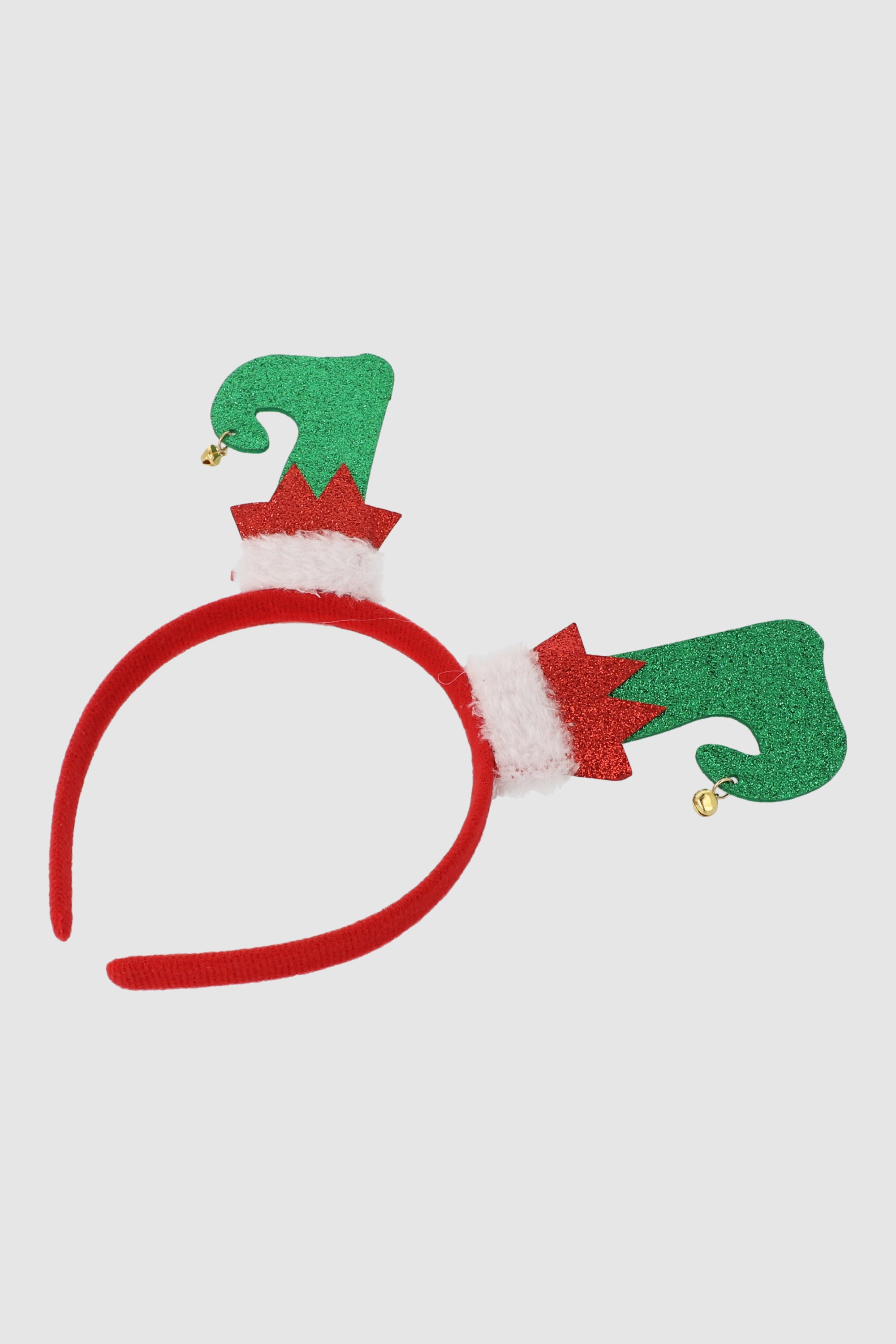 Diadema de botas de duende ROJO