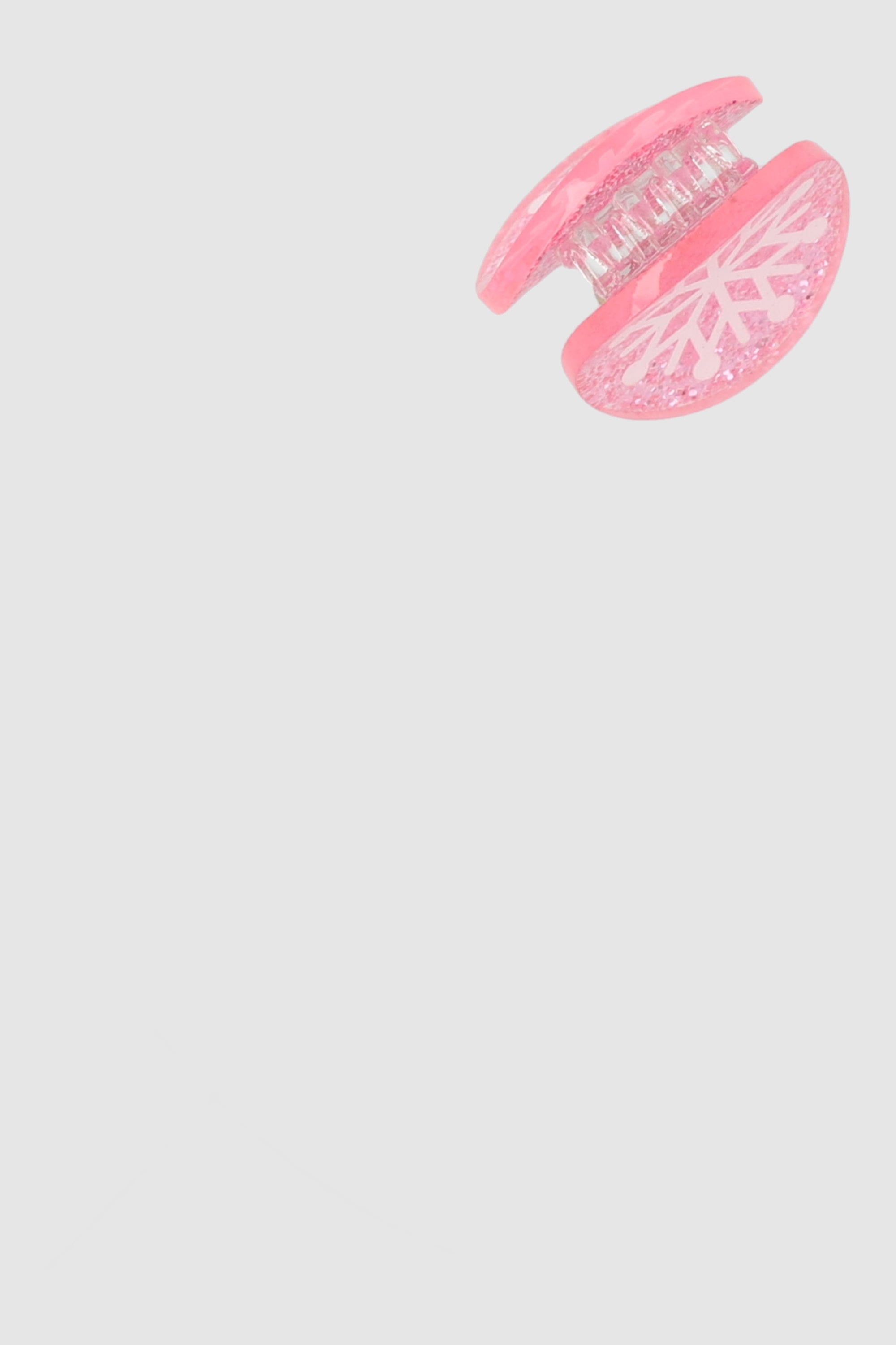 Pinza circulo copo navidad ROSA