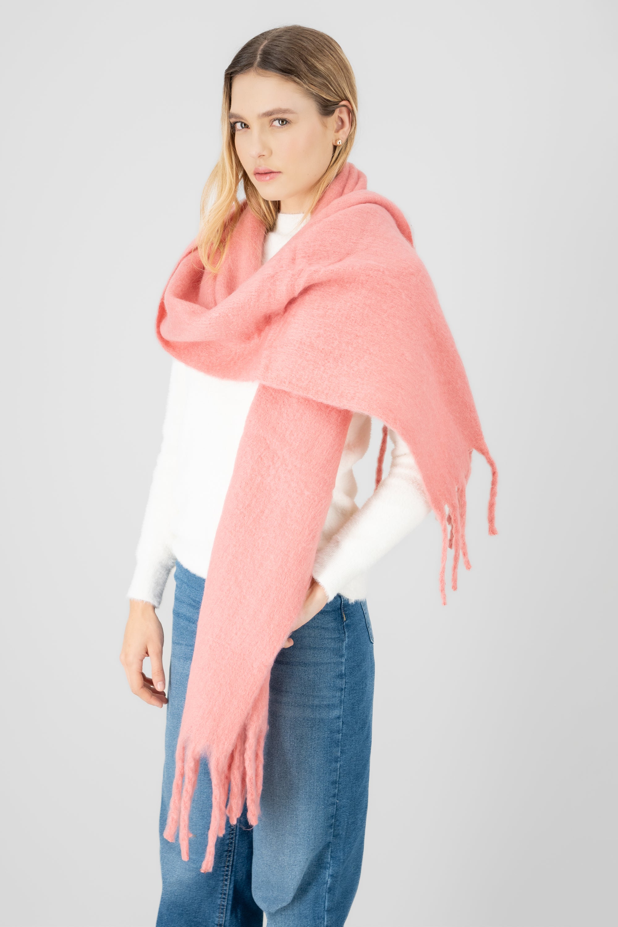 Bufanda color solido BLUSH