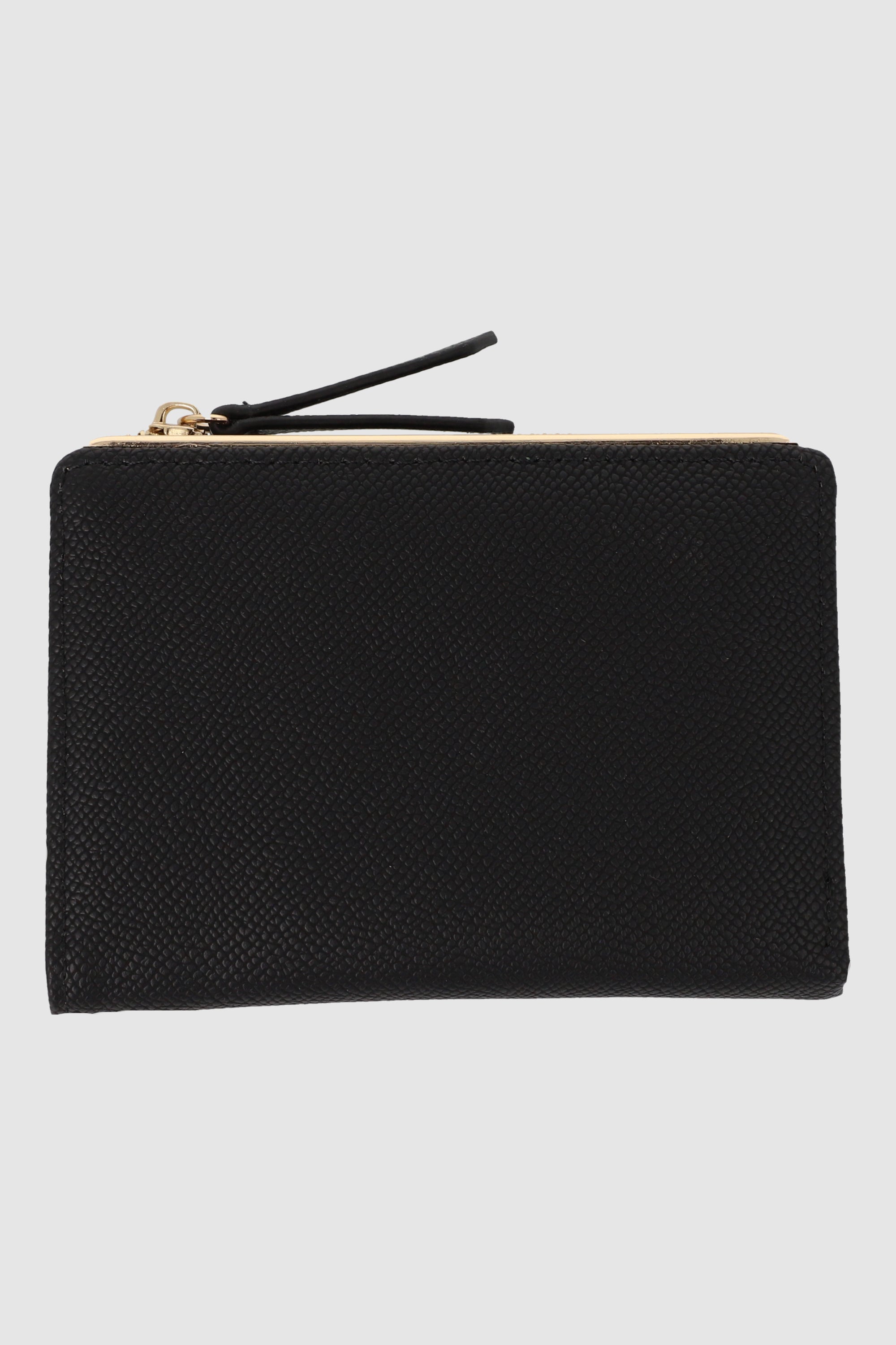 Cartera pequña filo metal NEGRO