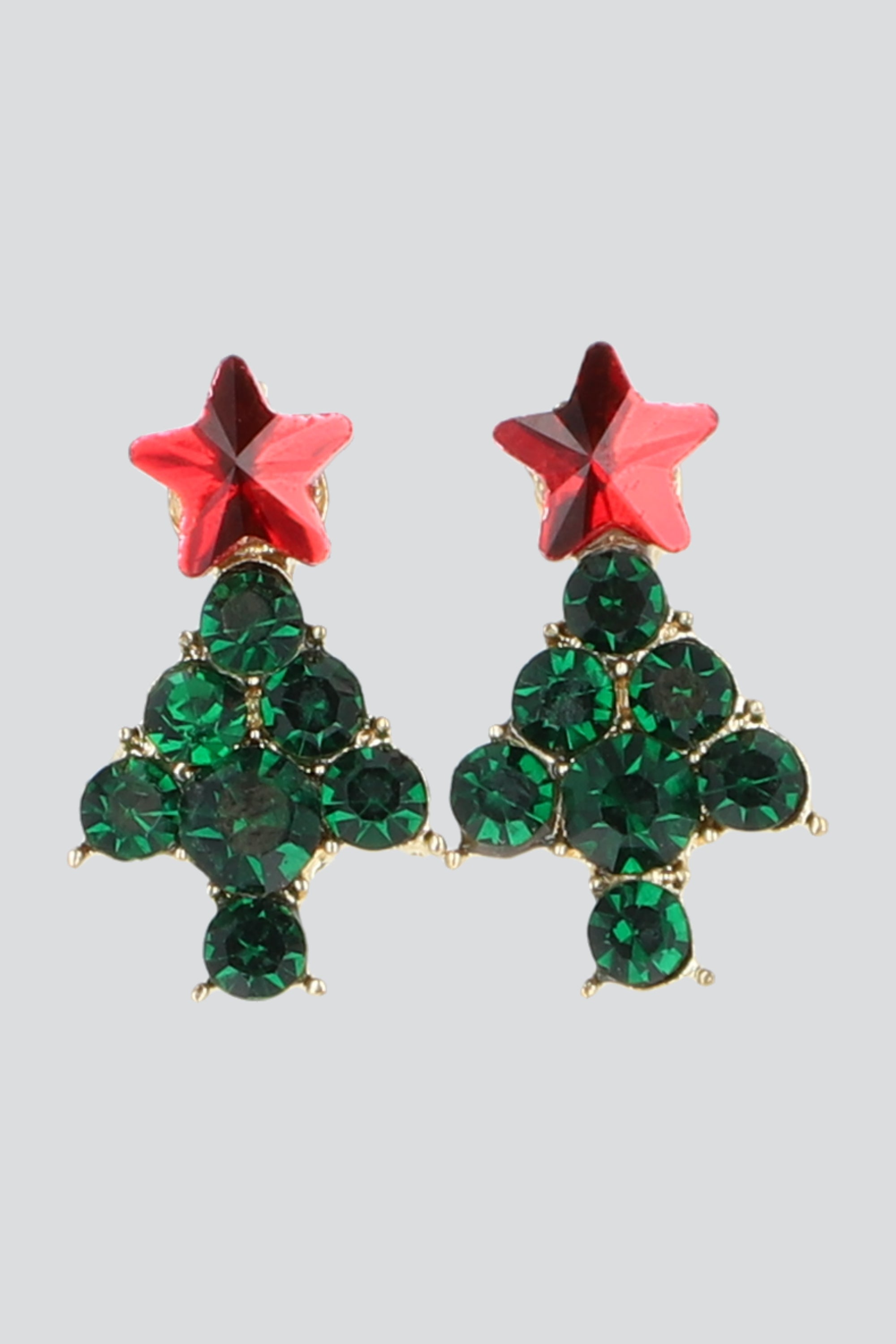 Aretes arbol de navidad VERDE