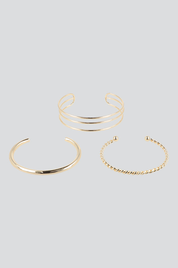 Set 3 Cuffs Metal