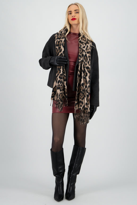 Bufanda animal print