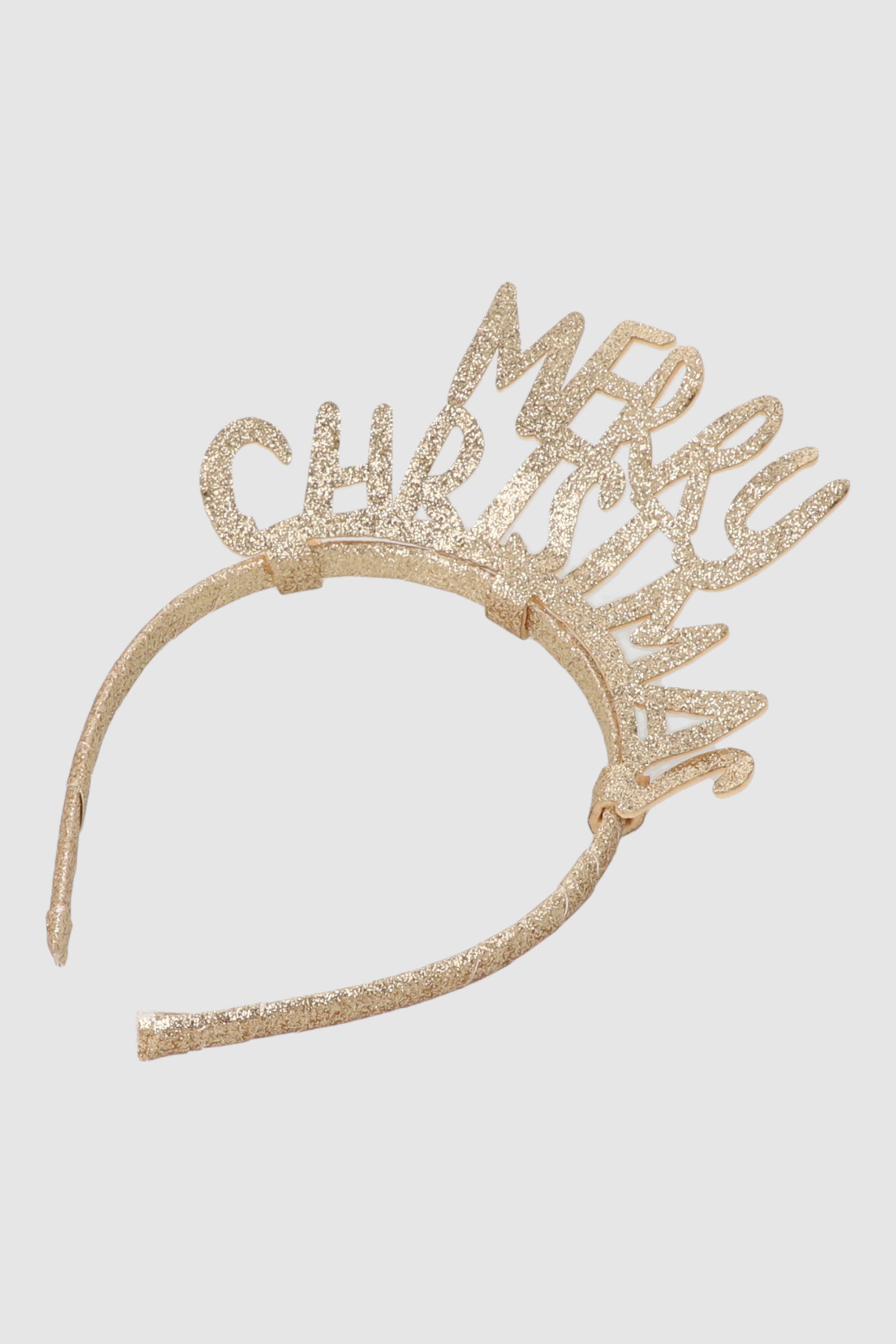 Diadema merry christmas ORO