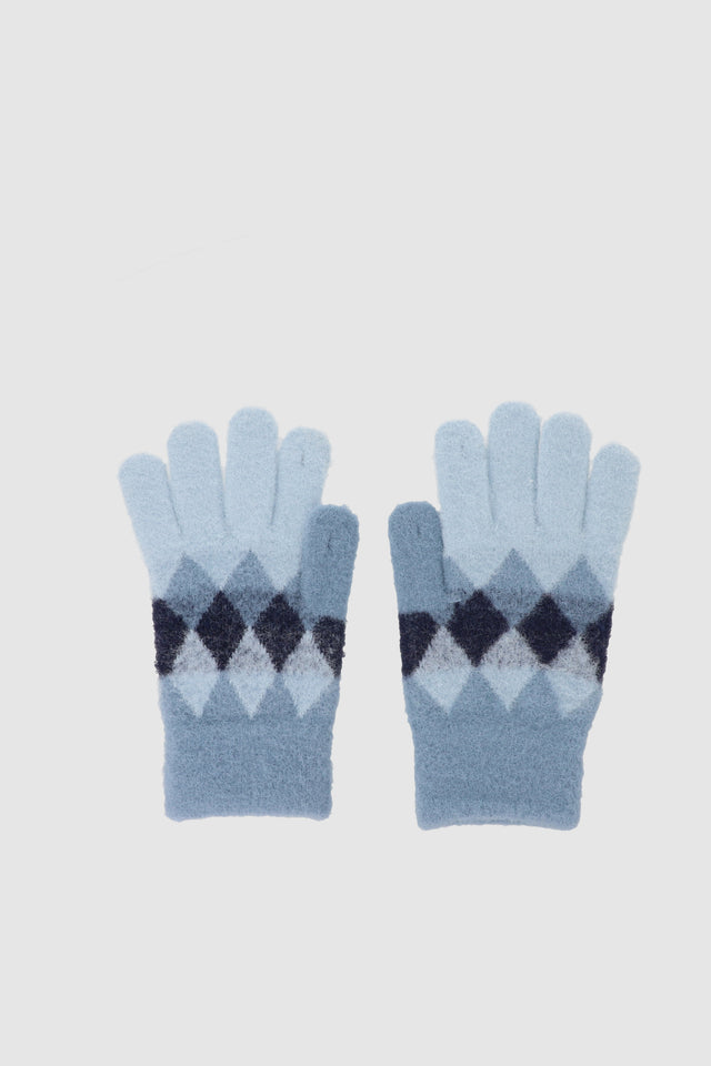 Guantes print rombos