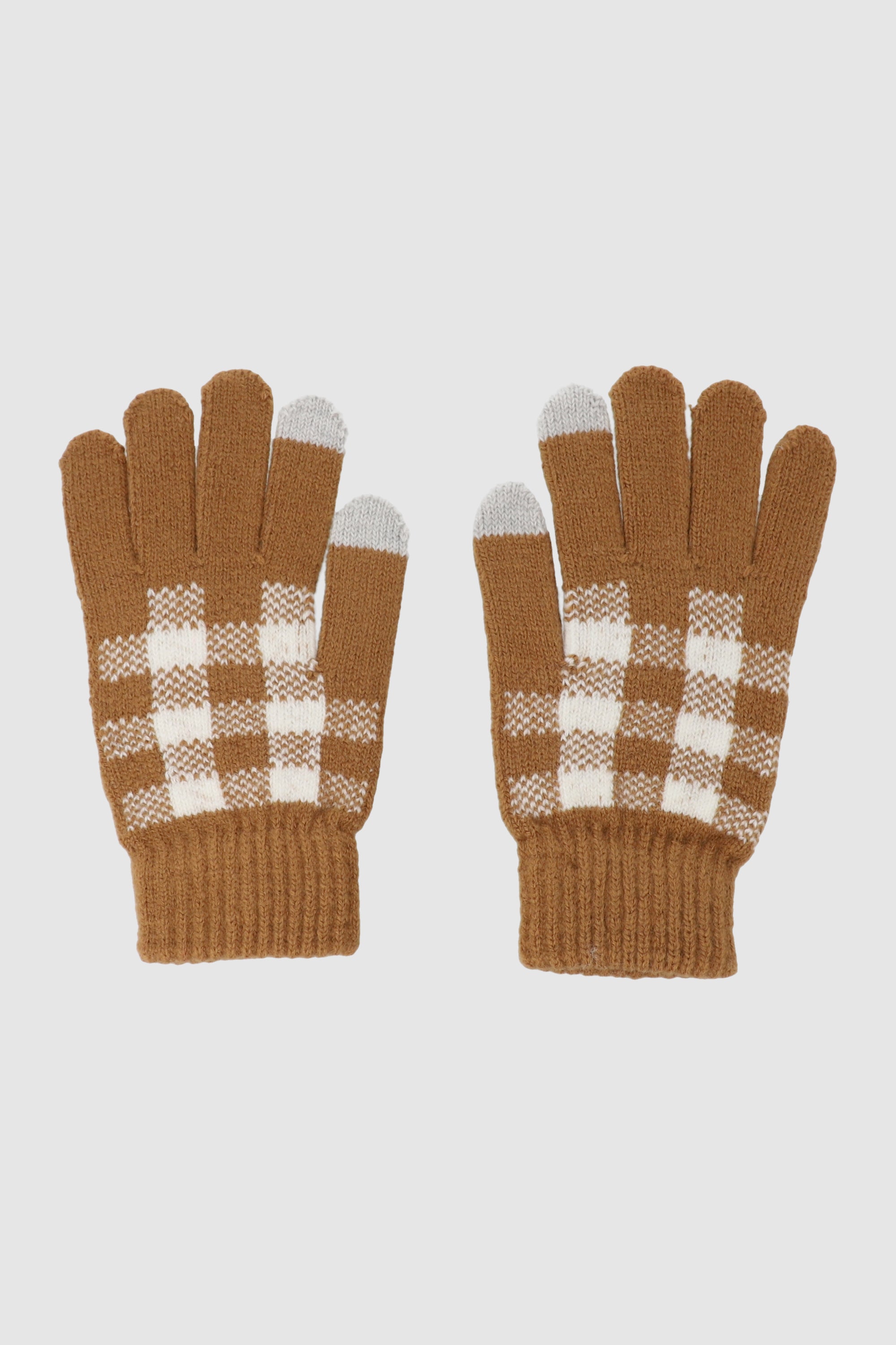 Guantes cuadros CAFE